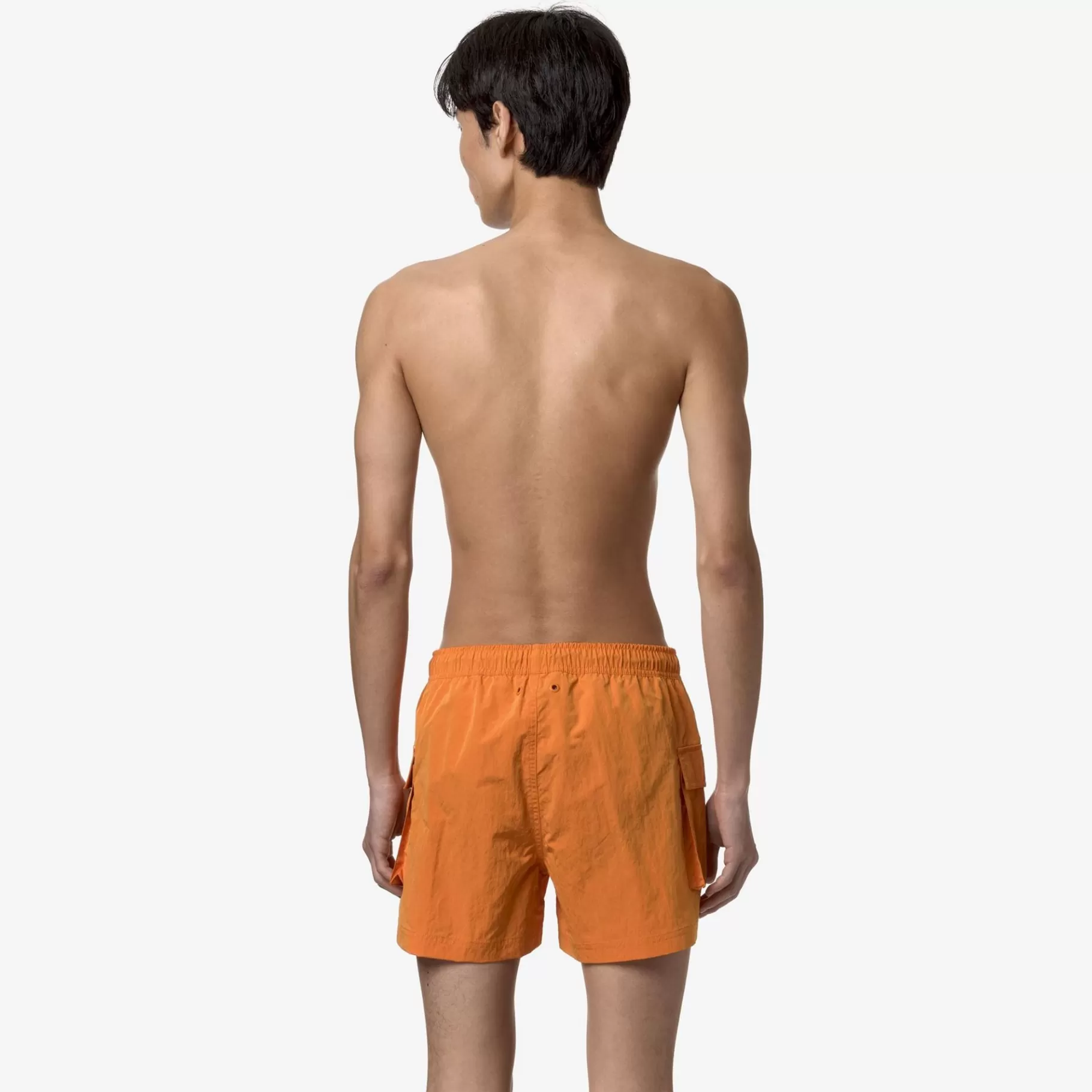 Swimwear*K-WAY Mellow Mini Ripstop - Bathing Suits - Swimming Trunk - Man - Orange Md