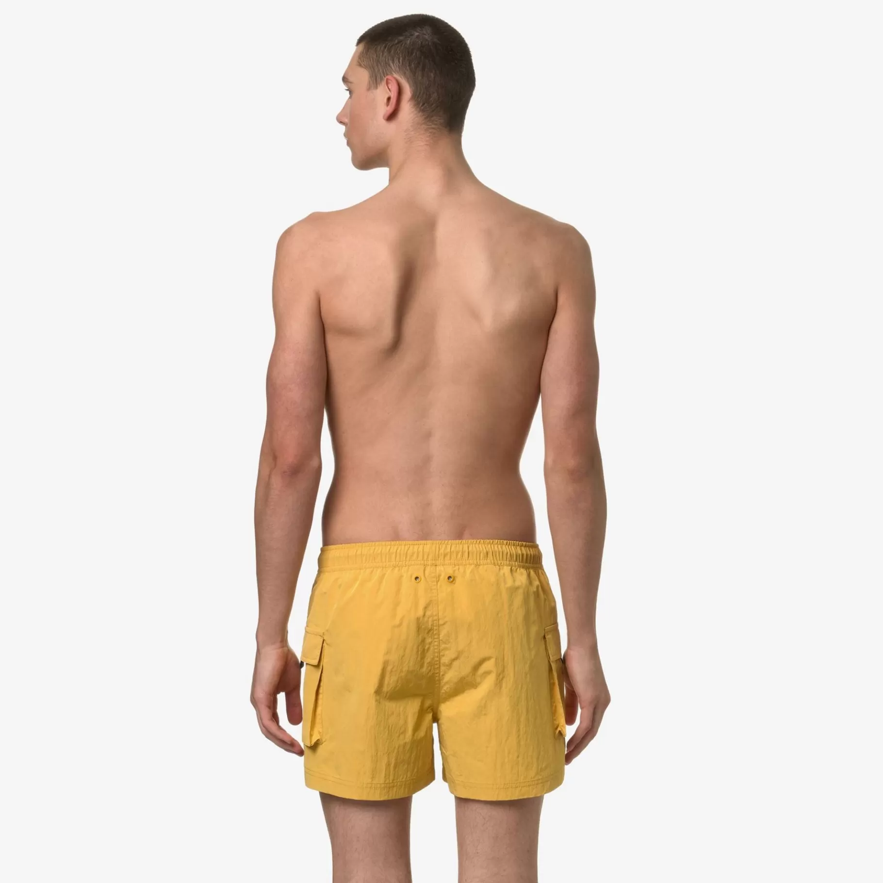 Swimwear*K-WAY Mellow Mini Ripstop - Bathing Suits - Swimming Trunk - Man - Yellow Mimosa