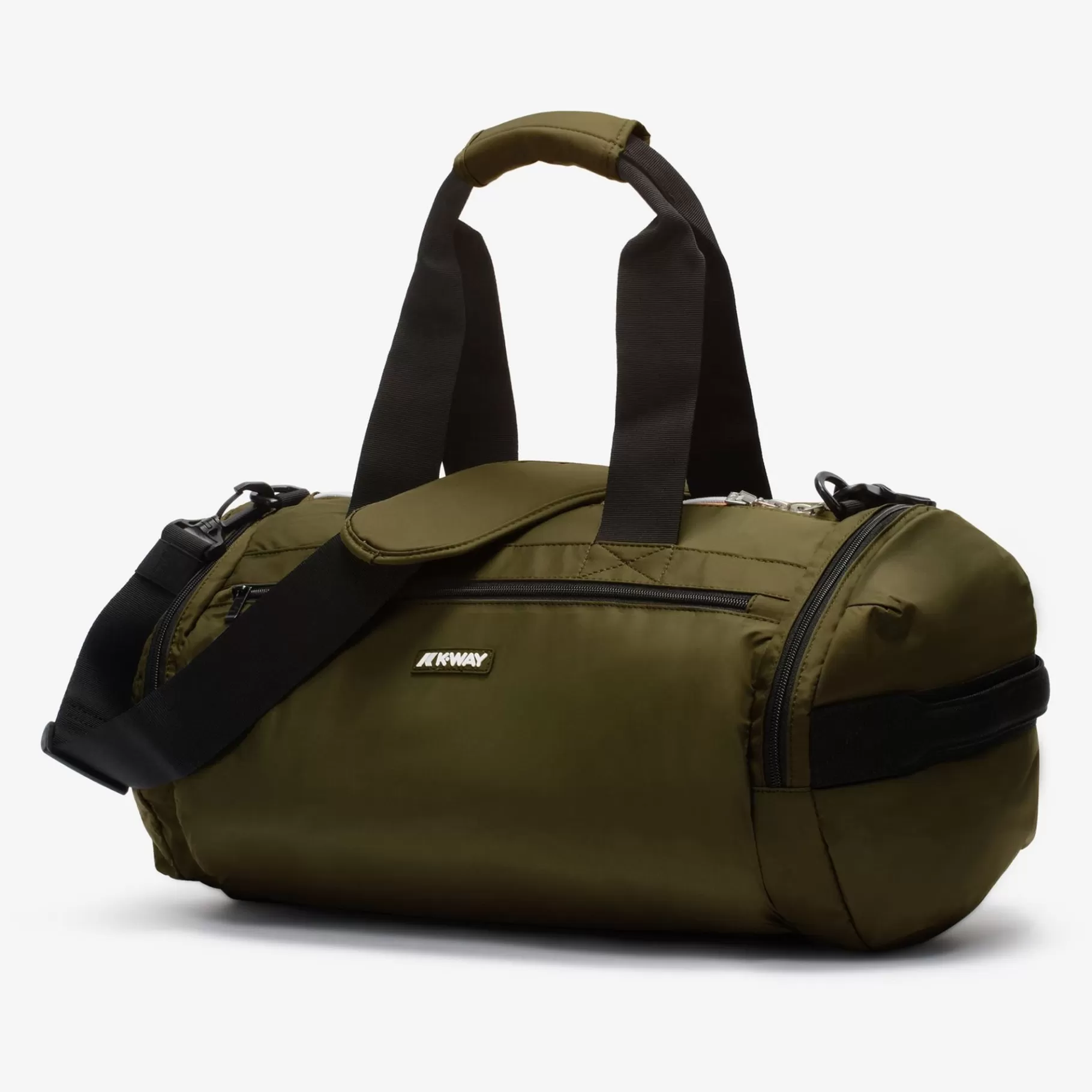 Bags And Duffle Bags*K-WAY Mereville S - Bags - Duffle - Unisex - Green Blackish