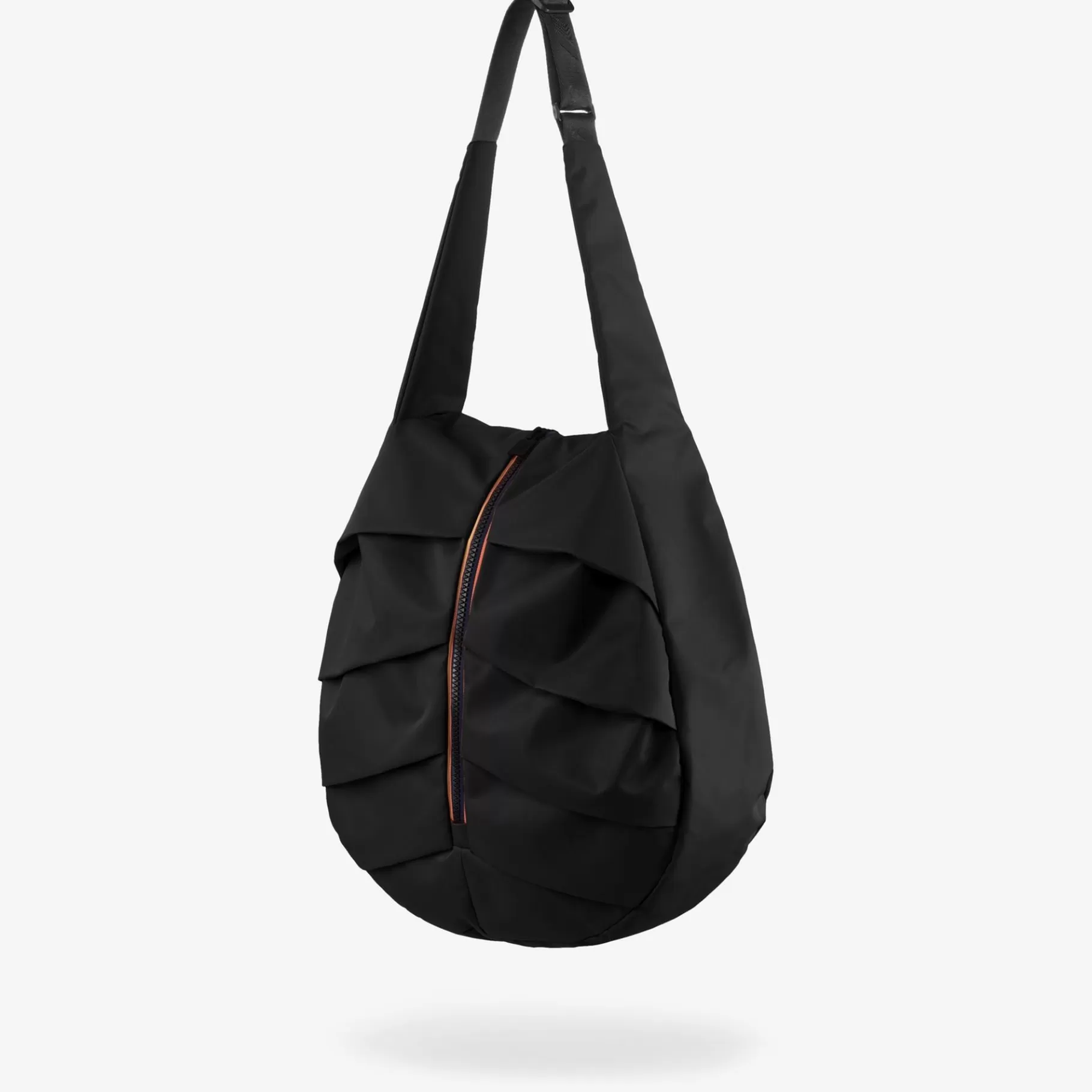 Bags And Duffle Bags*K-WAY Miradou Shiny Twill - Bags - Tote Bag - Unisex - Black Pure-Black Pirate