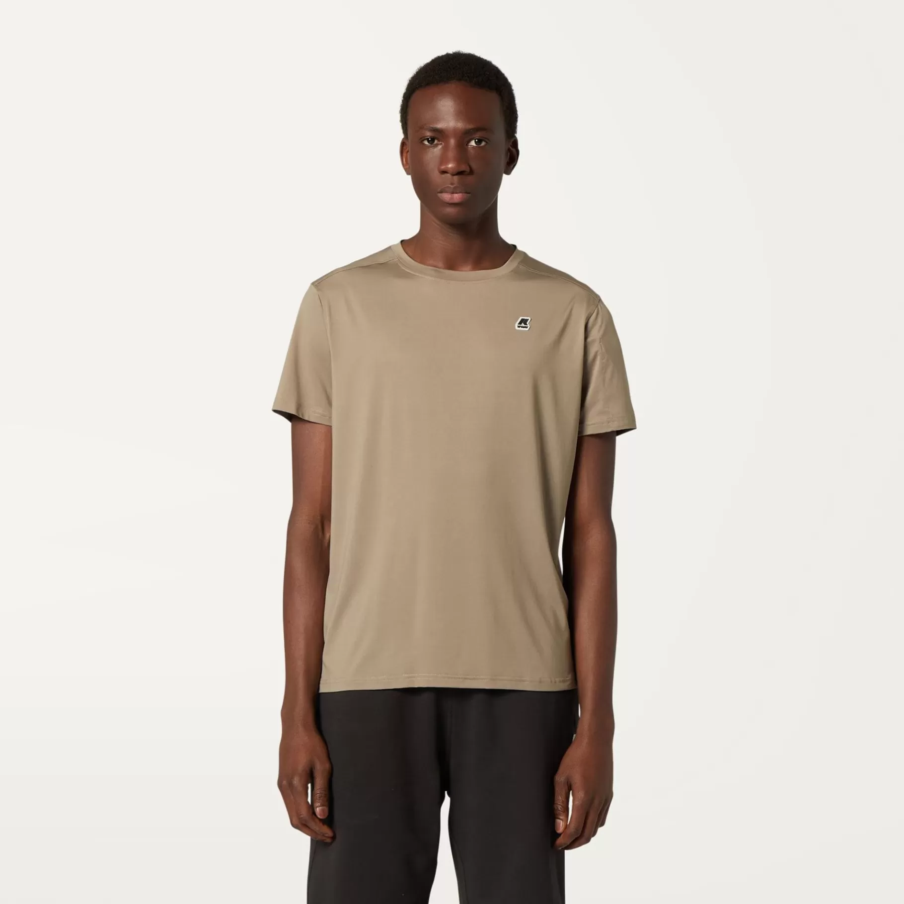 T-Shirt*K-WAY Montour - T-Shirtstop - T-Shirt - Man - Beige Taupe