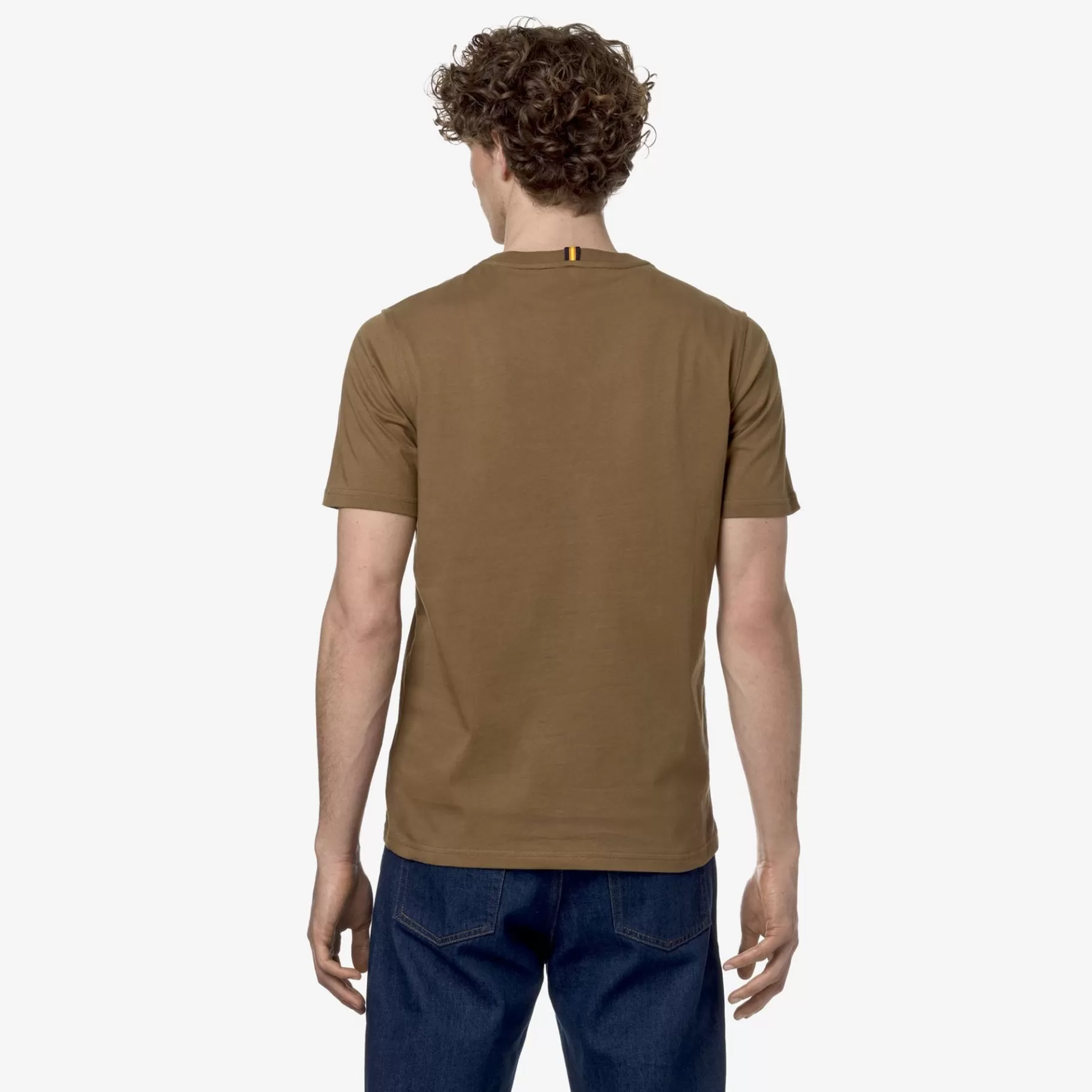 T-Shirt*K-WAY Odom Typo Est. - T-Shirtstop - T-Shirt - Man - Brown Corda