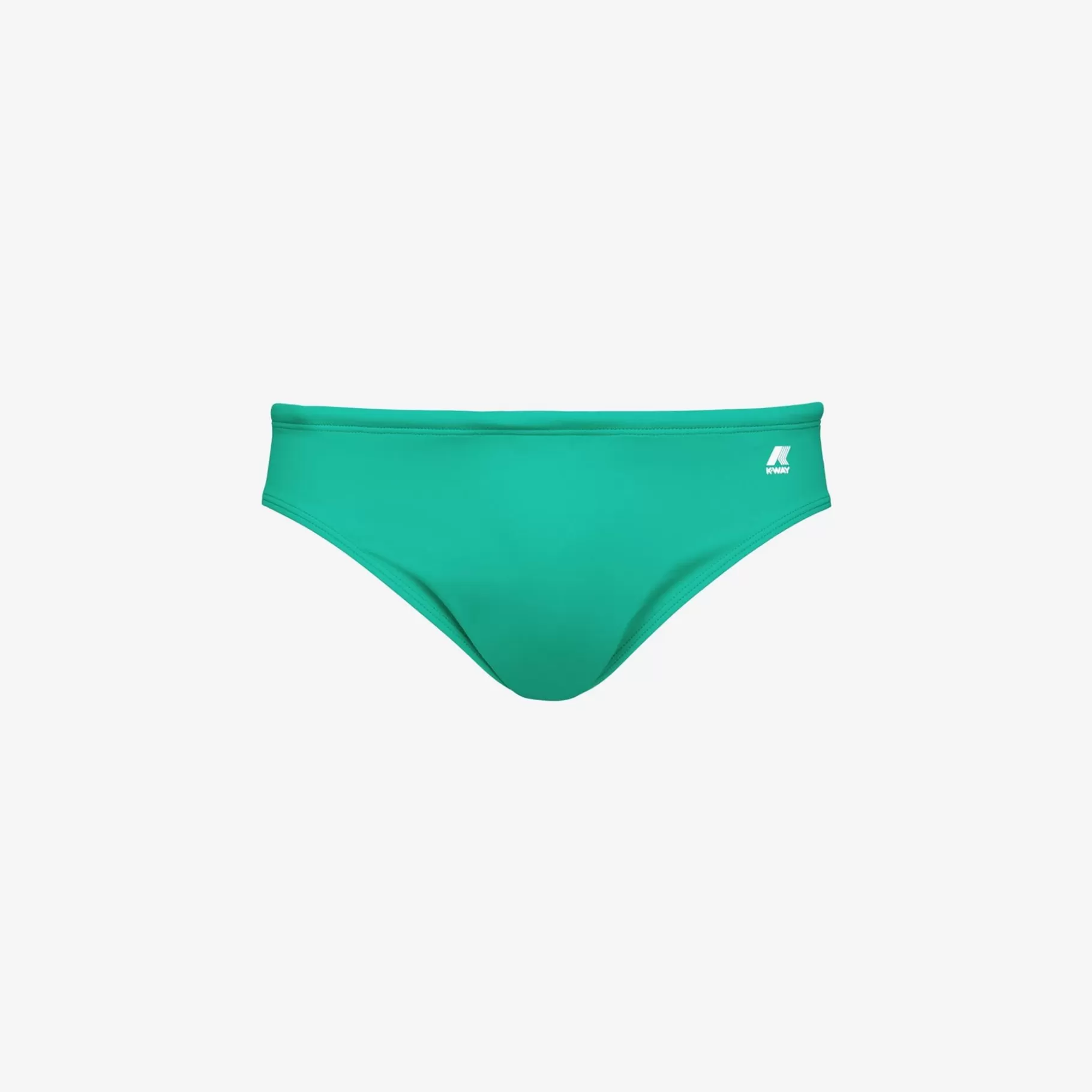 Swimwear*K-WAY Omer Olympic - Bathing Suits - Brief - Man - Green