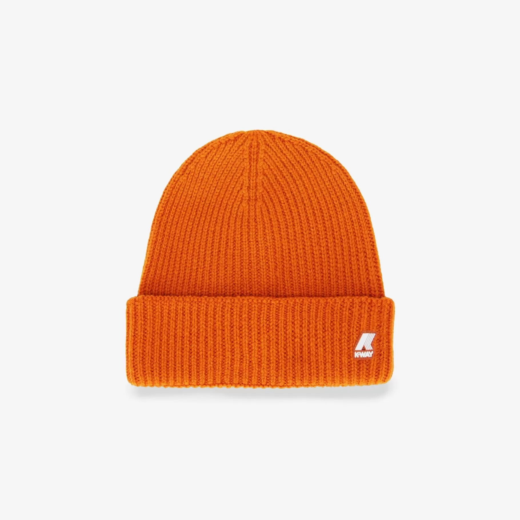 Beanies And Hats*K-WAY P. Brice Cardigan Stitch - Headwear - Hat - Kid Unisex - Orange Rust
