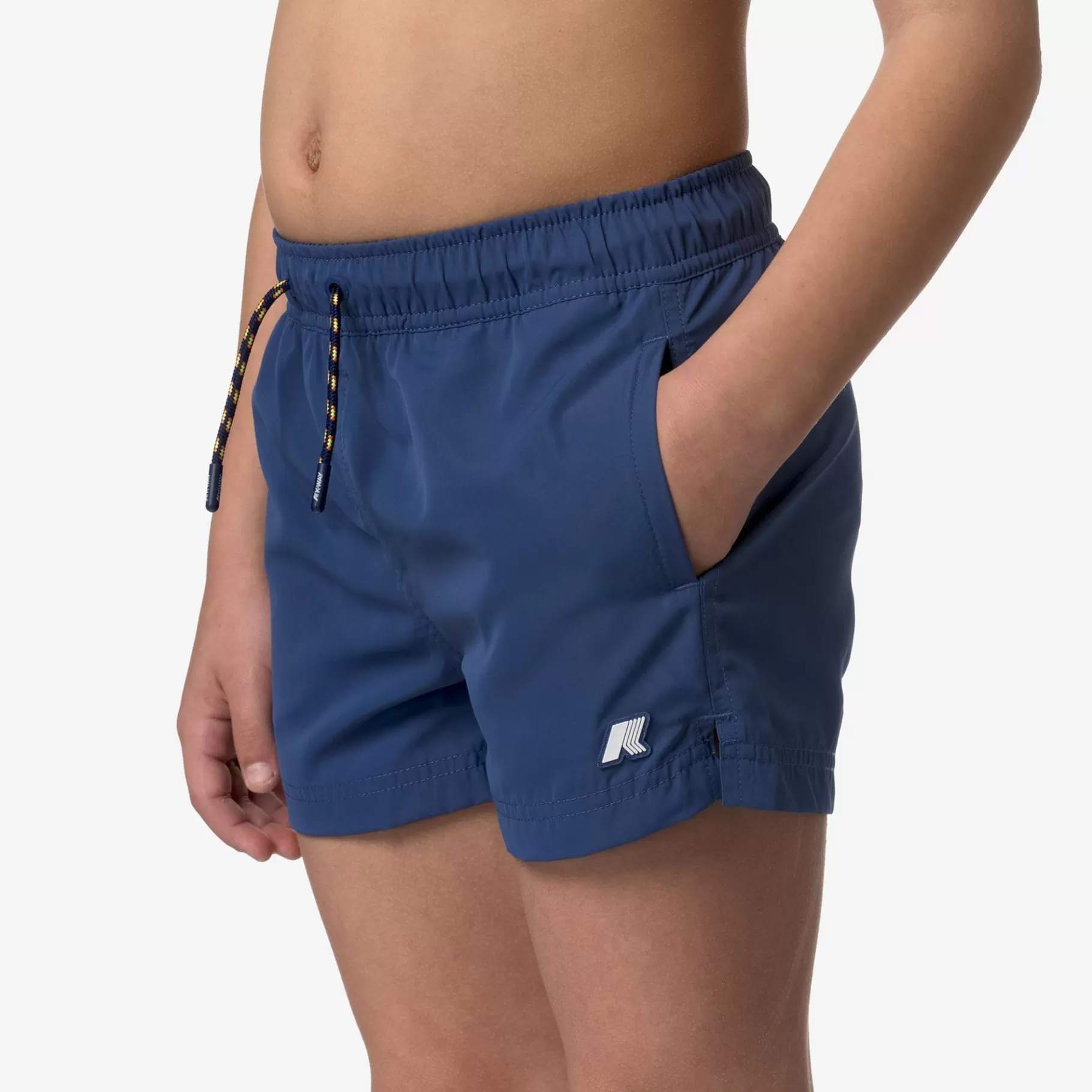 Swimwear*K-WAY P. Hazel - Bathing Suits - Swimming Trunk - Boy - Blue Fiord