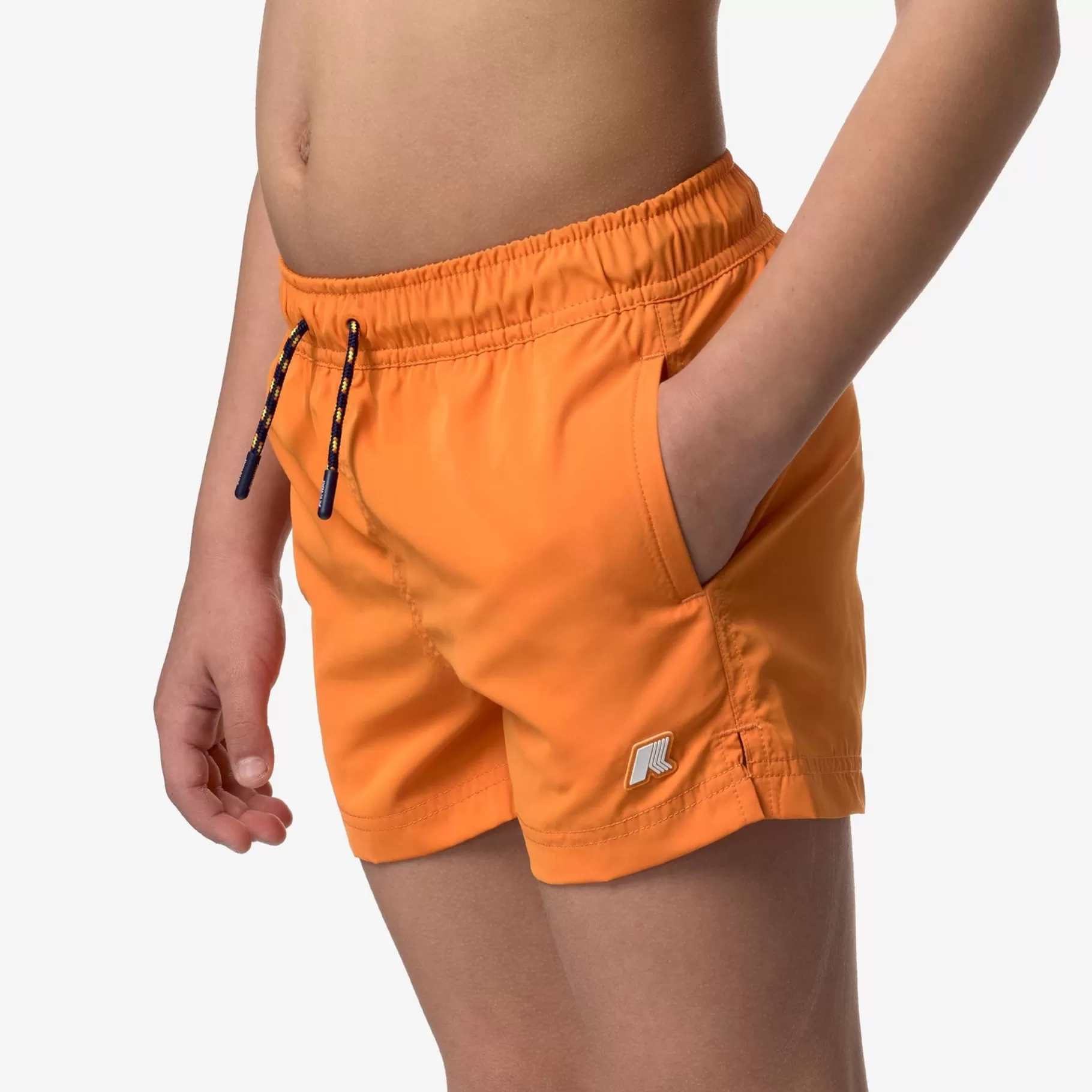 Swimwear*K-WAY P. Hazel - Bathing Suits - Swimming Trunk - Boy - Orange Md