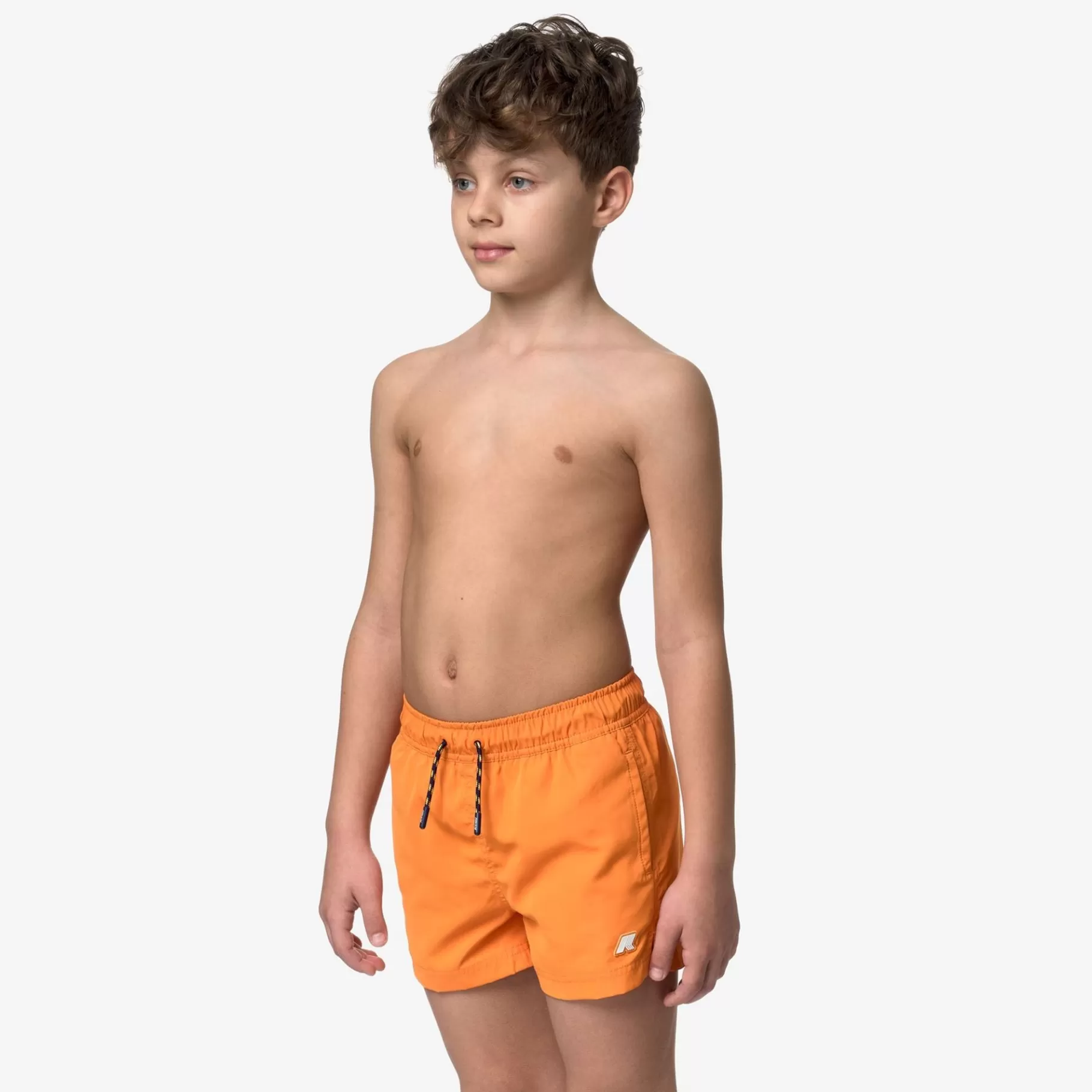 Swimwear*K-WAY P. Hazel - Bathing Suits - Swimming Trunk - Boy - Orange Md