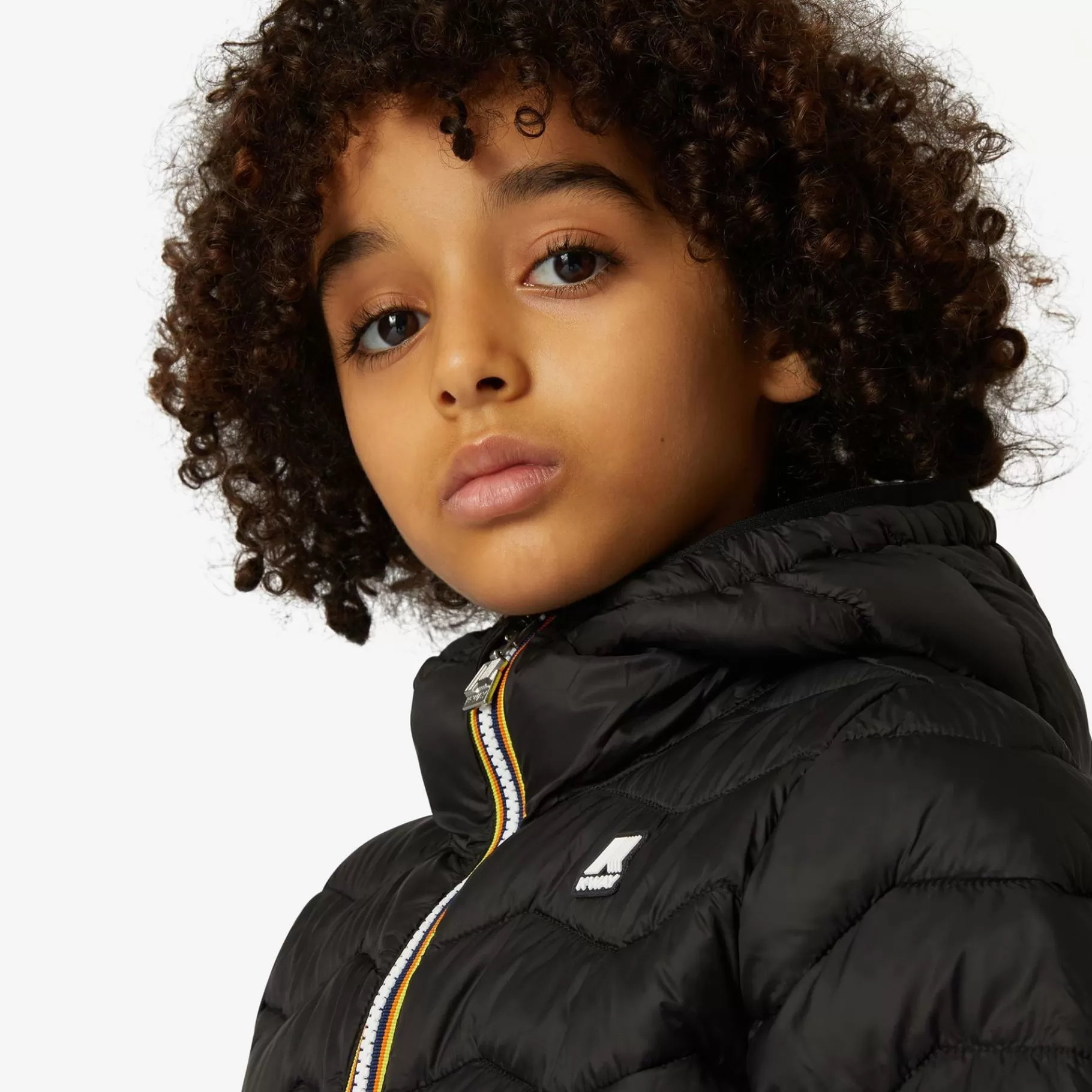 Short Jackets*K-WAY P. Jack Quilted Warm - Jackets - Short - Boy - Black Pure