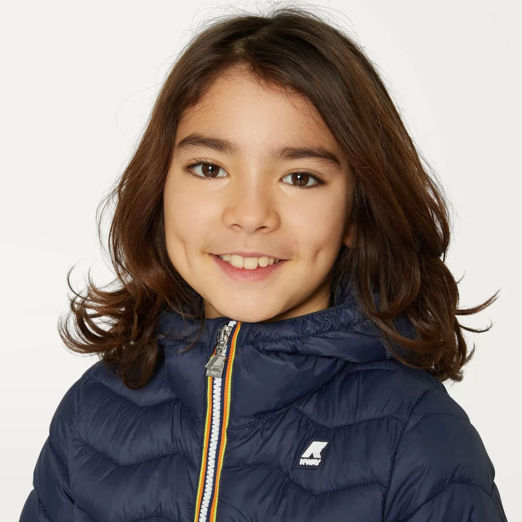 Short Jackets*K-WAY P. Jack Quilted Warm - Jackets - Short - Boy - Blue Depth