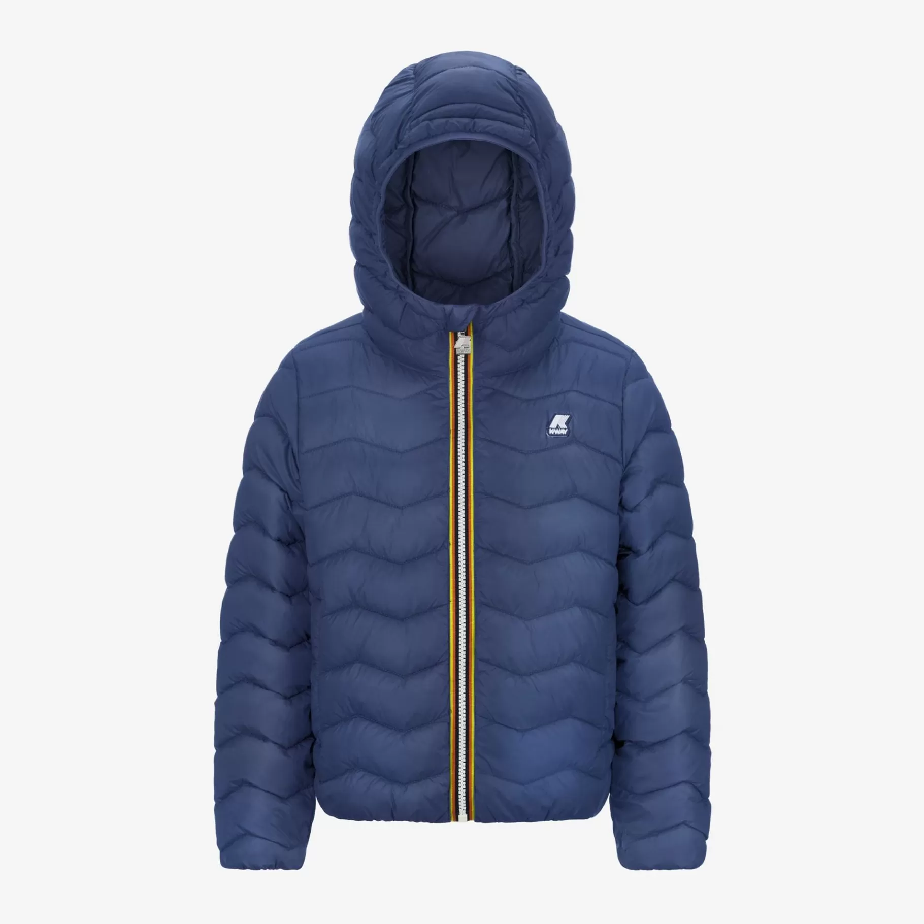 Short Jackets*K-WAY P. Jack Quilted Warm - Jackets - Short - Boy - Blue Fiord