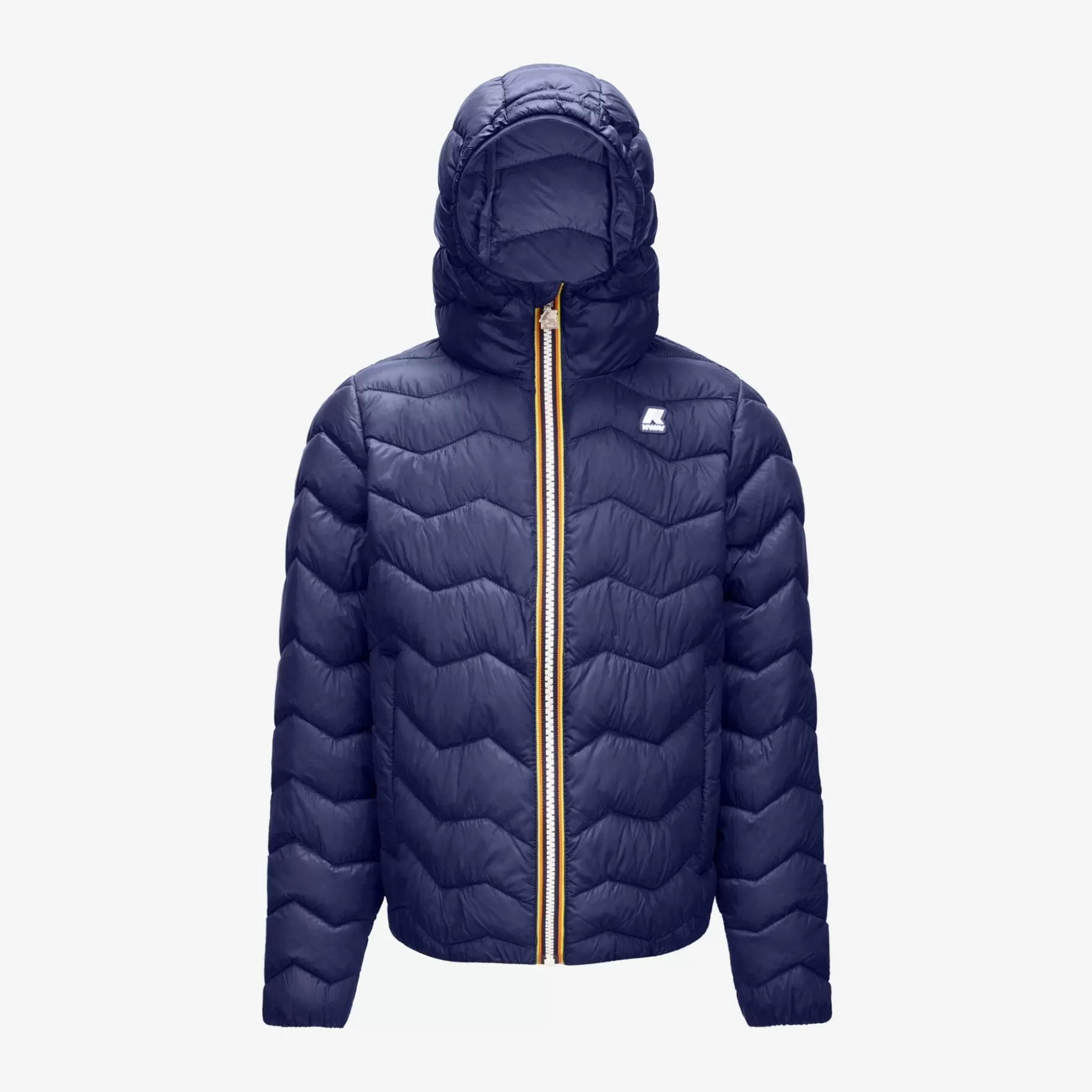 Short Jackets*K-WAY P. Jack Quilted Warm - Jackets - Short - Boy - Blue Medieval