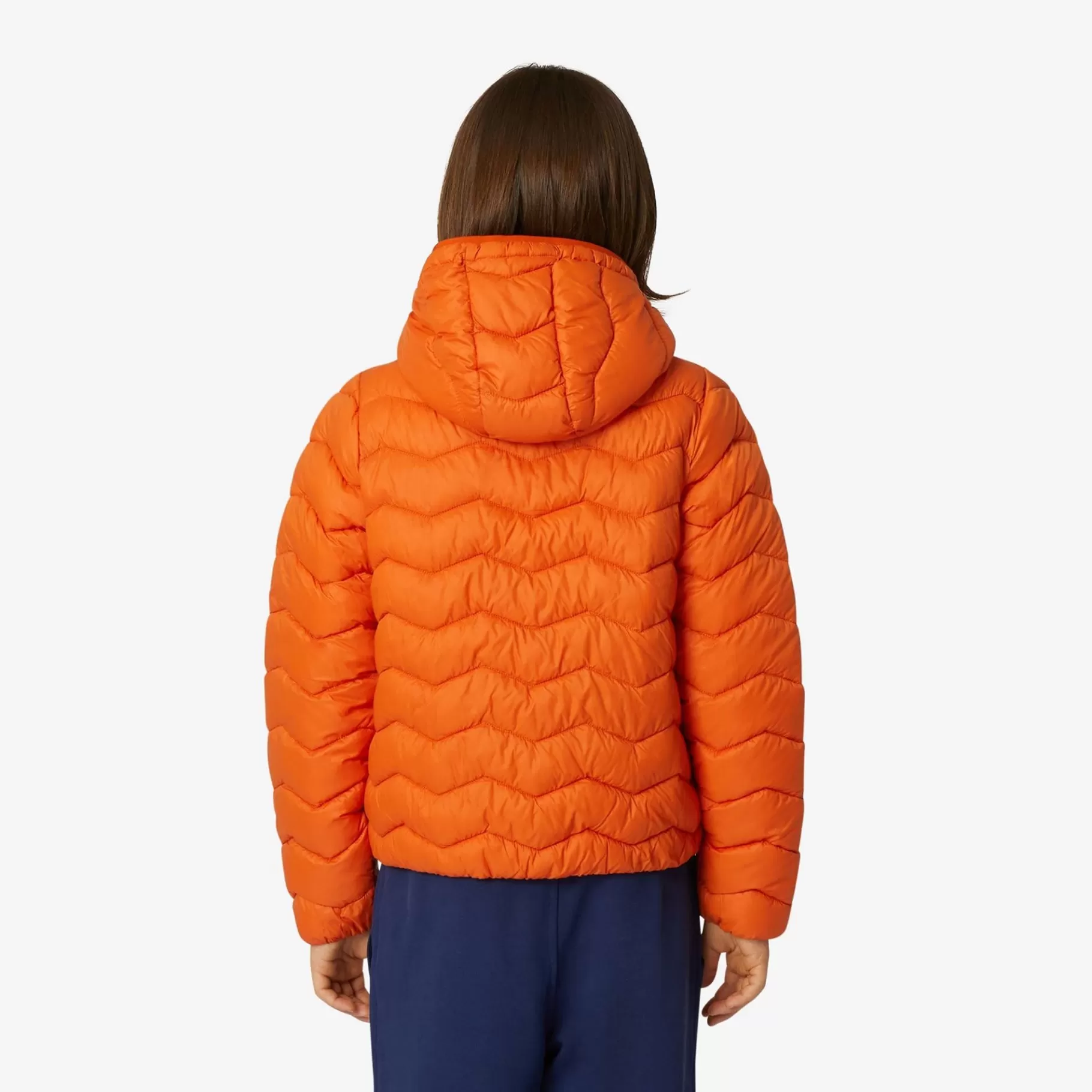 Short Jackets*K-WAY P. Jack Quilted Warm - Jackets - Short - Boy - Orange Rust