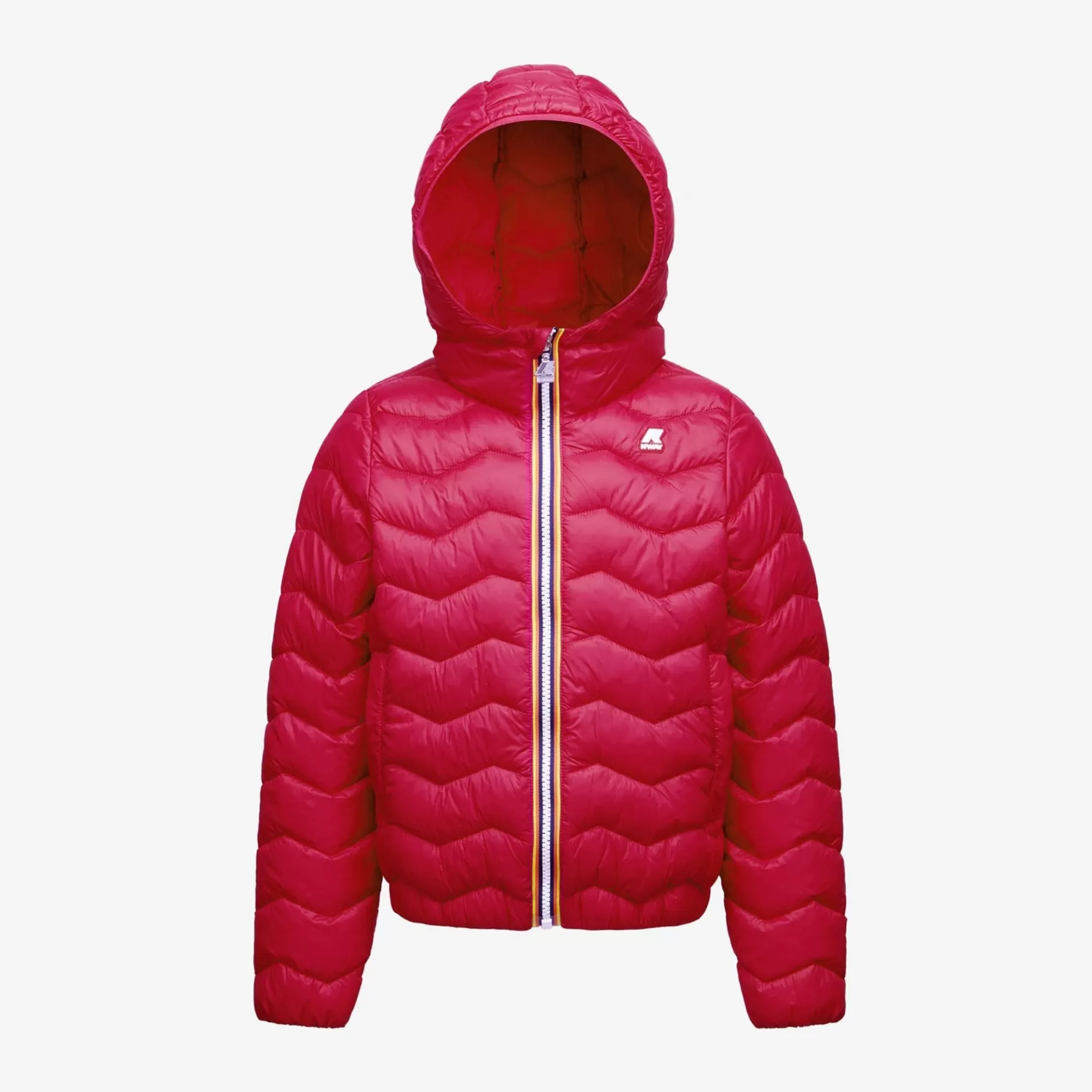 Short Jackets*K-WAY P. Jack Quilted Warm - Jackets - Short - Boy - Red Berry