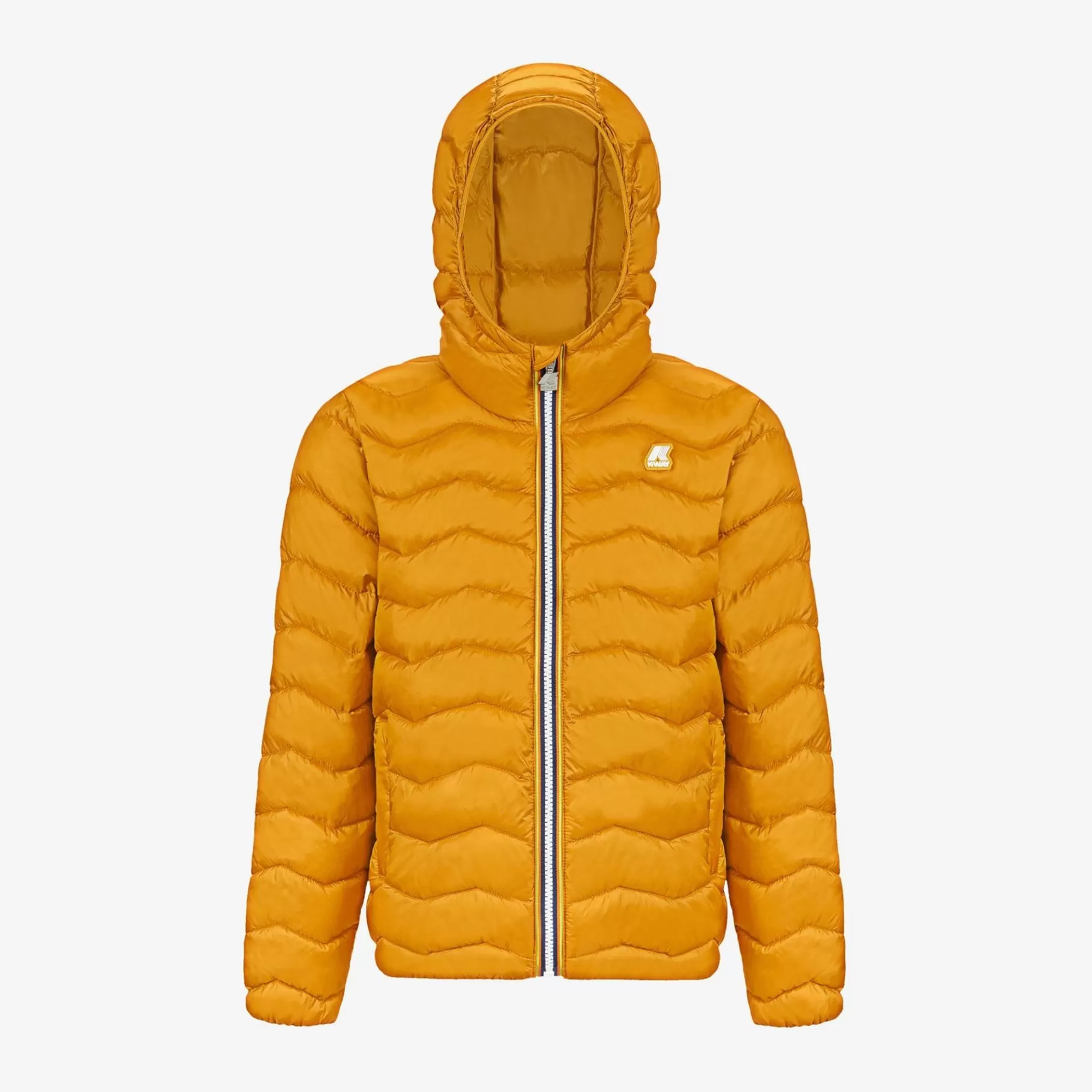 Short Jackets*K-WAY P. Jack Quilted Warm - Jackets - Short - Boy - Yellow Sunflower