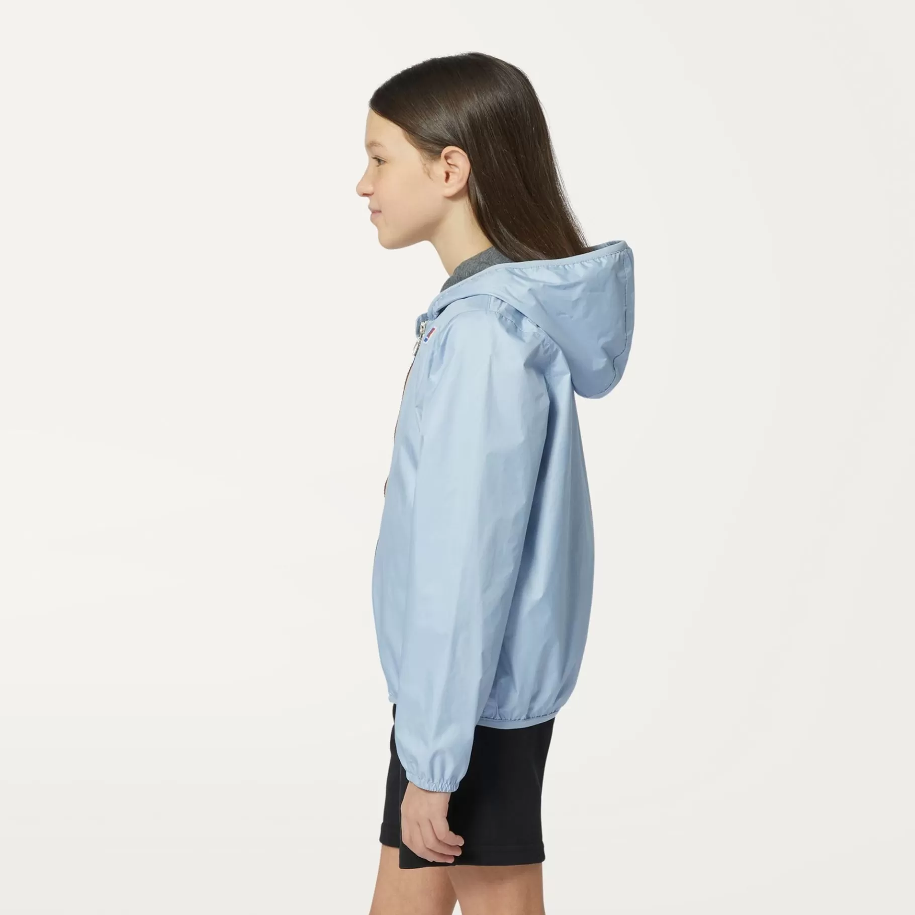 Short Jackets*K-WAY P. Jack Stretch Nylon Jersey - Jackets - Short - Boy - Azure Blizzard