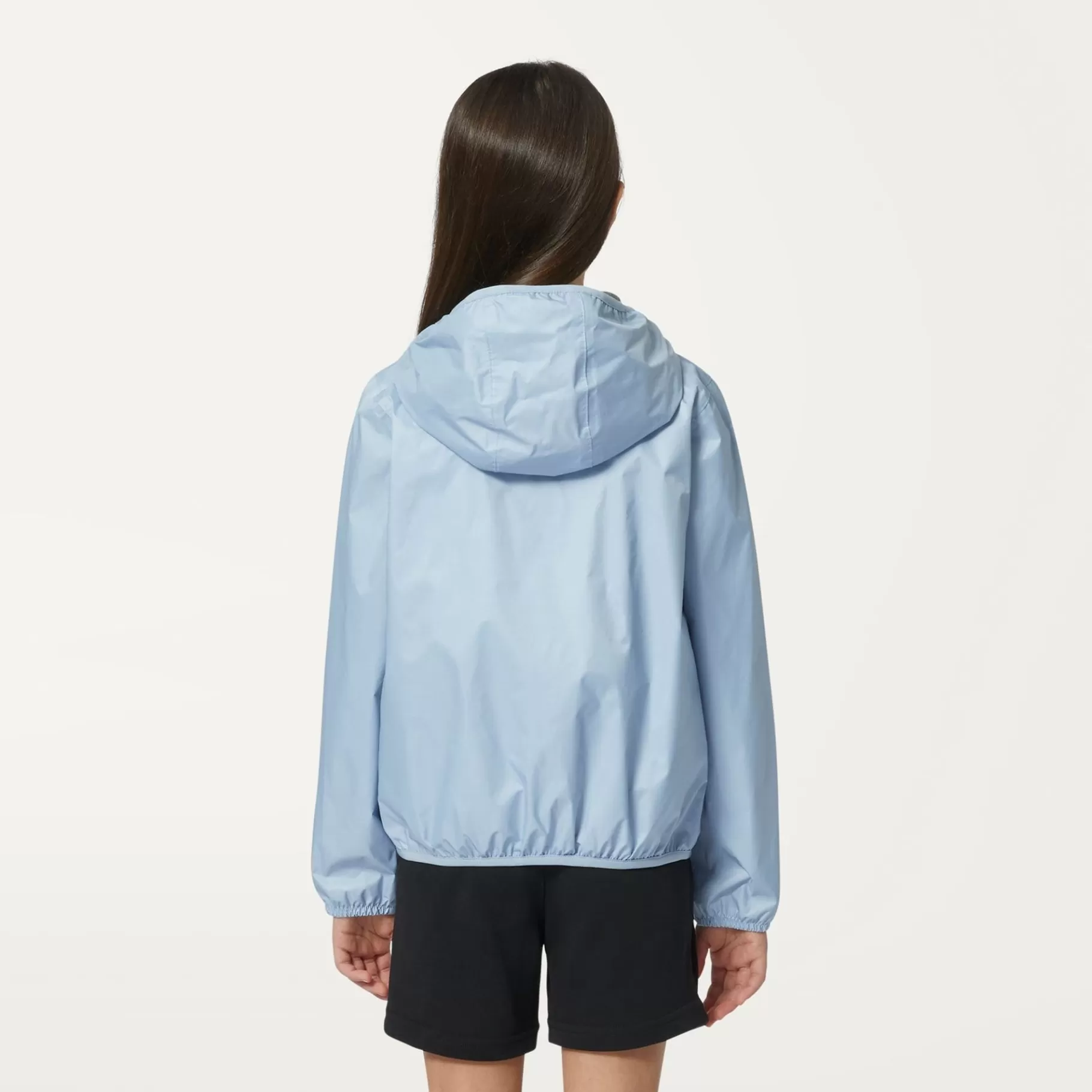 Short Jackets*K-WAY P. Jack Stretch Nylon Jersey - Jackets - Short - Boy - Azure Blizzard
