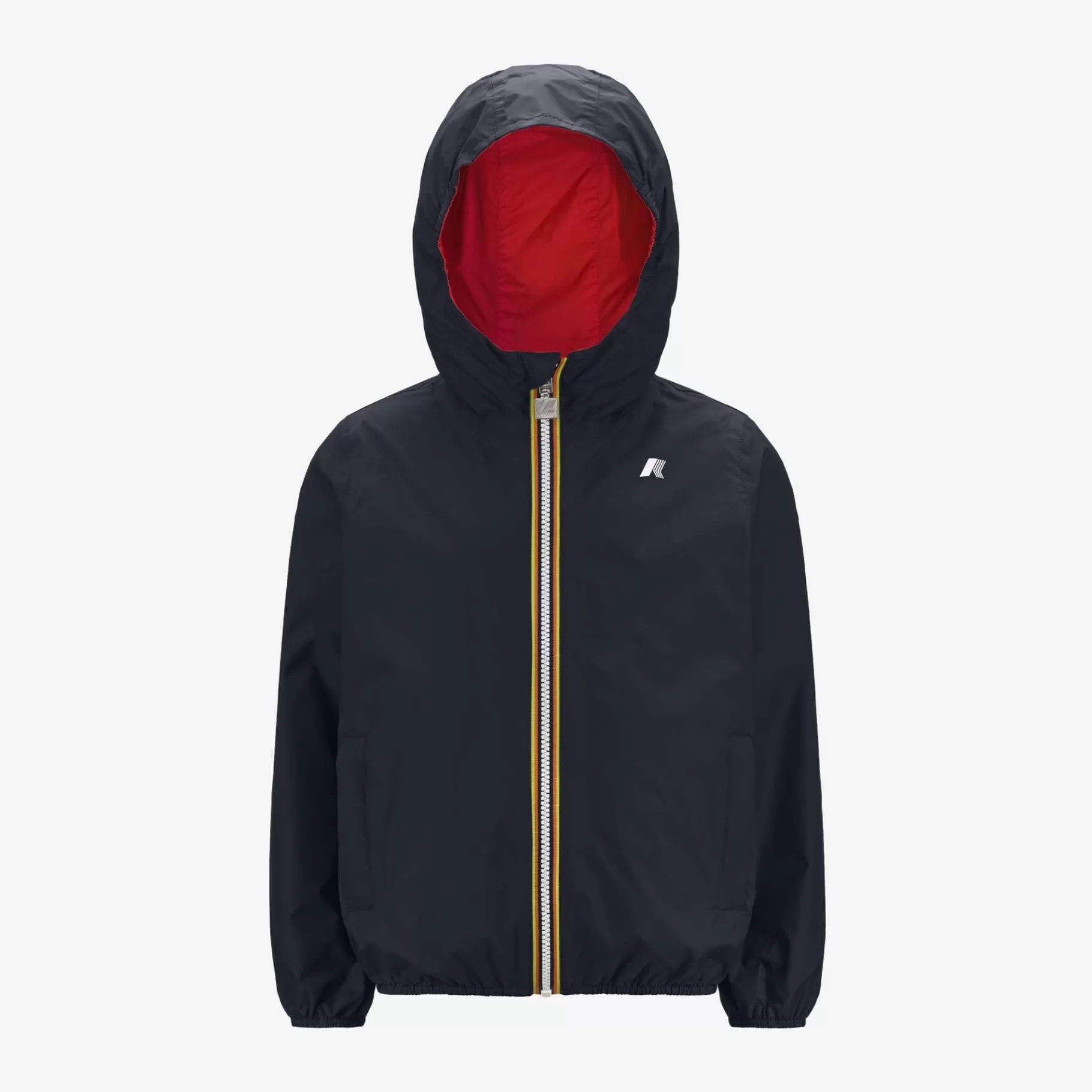 Short Jackets*K-WAY P. Jake Plus.2 Reversible - Jackets - Short - Boy - Blue Depth-Red