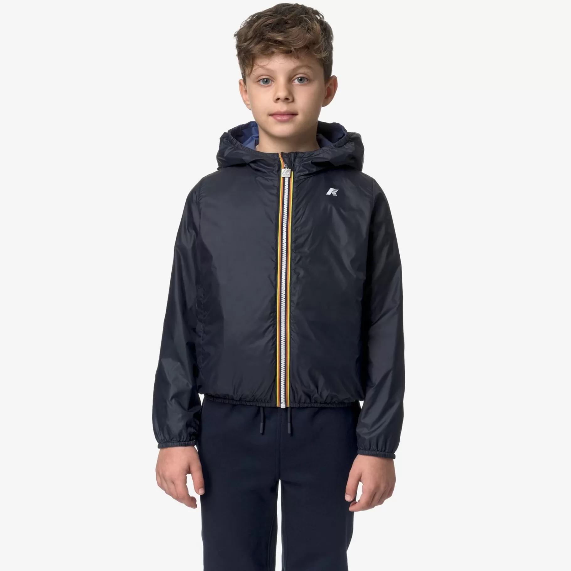 Short Jackets*K-WAY P. Jake Plus.2 Reversible - Jackets - Short - Boy - Blue F-Blue D