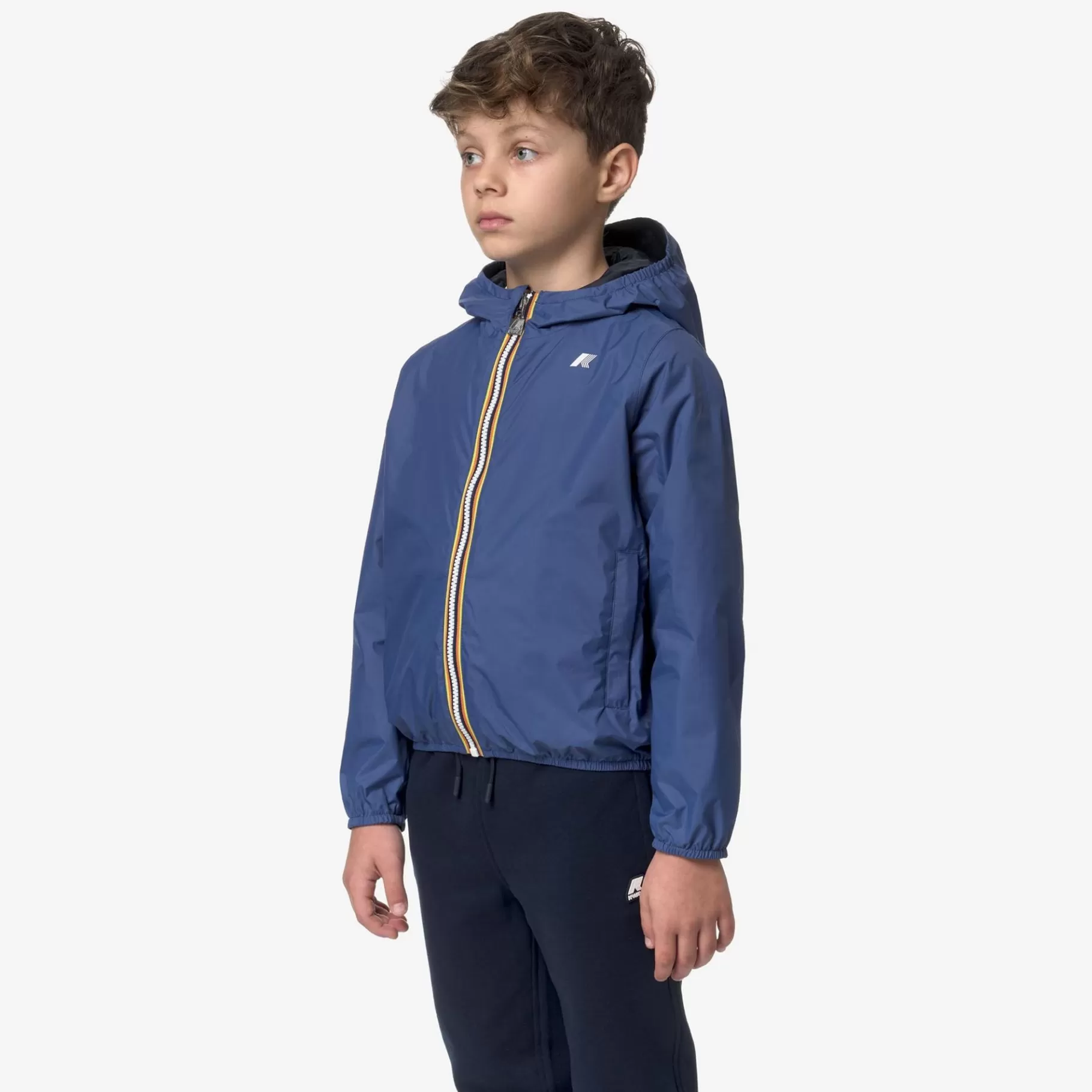 Short Jackets*K-WAY P. Jake Plus.2 Reversible - Jackets - Short - Boy - Blue F-Blue D