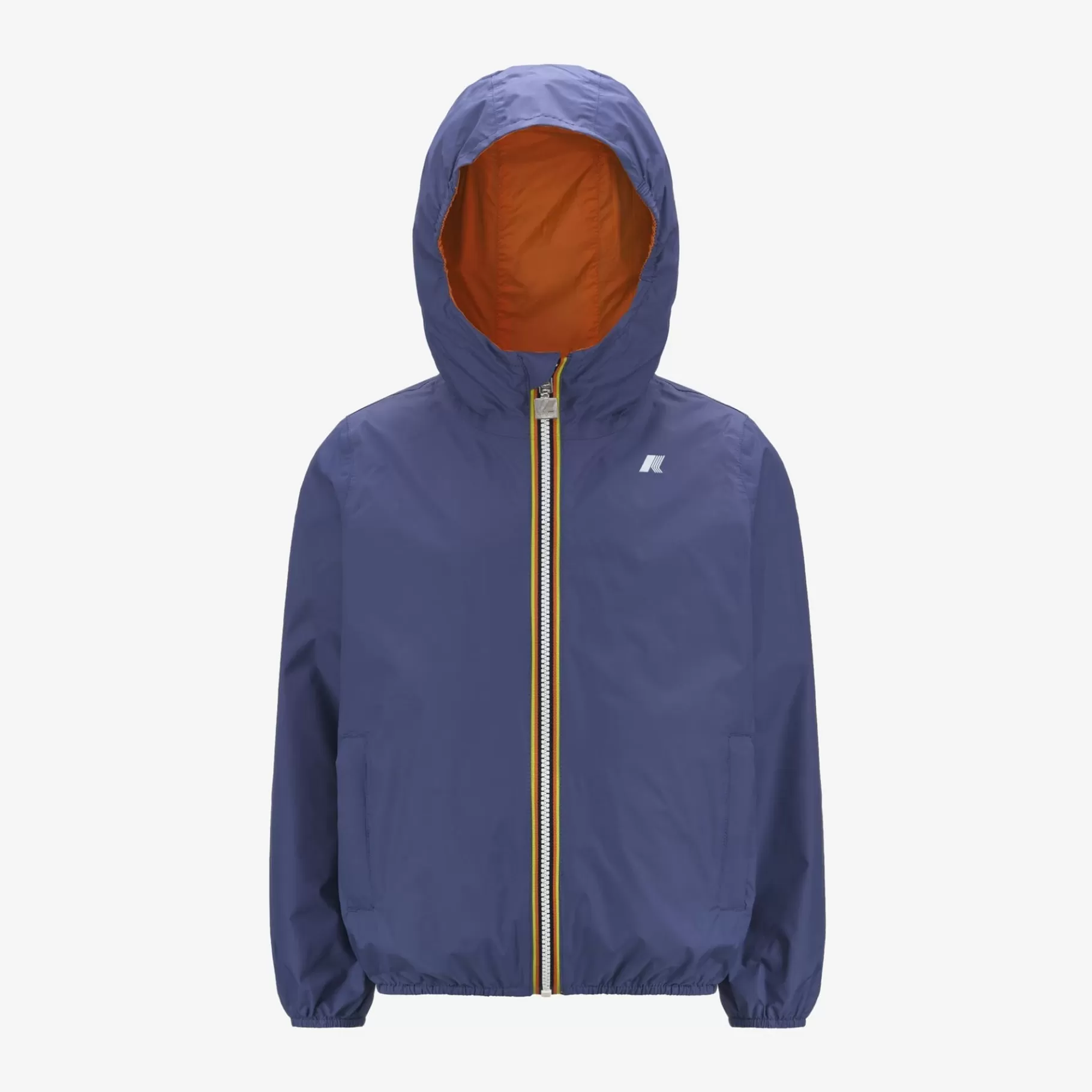 Short Jackets*K-WAY P. Jake Plus.2 Reversible - Jackets - Short - Boy - Blue Fiord-Orange Md