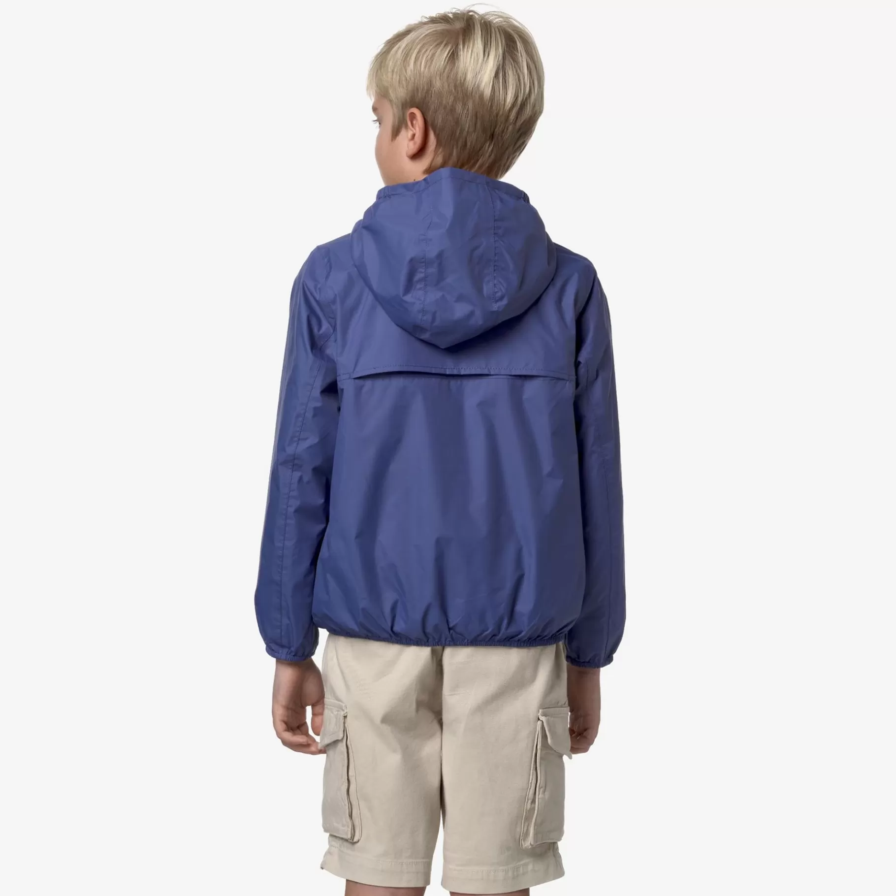 Short Jackets*K-WAY P. Jake Plus.2 Reversible - Jackets - Short - Boy - Blue Fiord-Orange Md