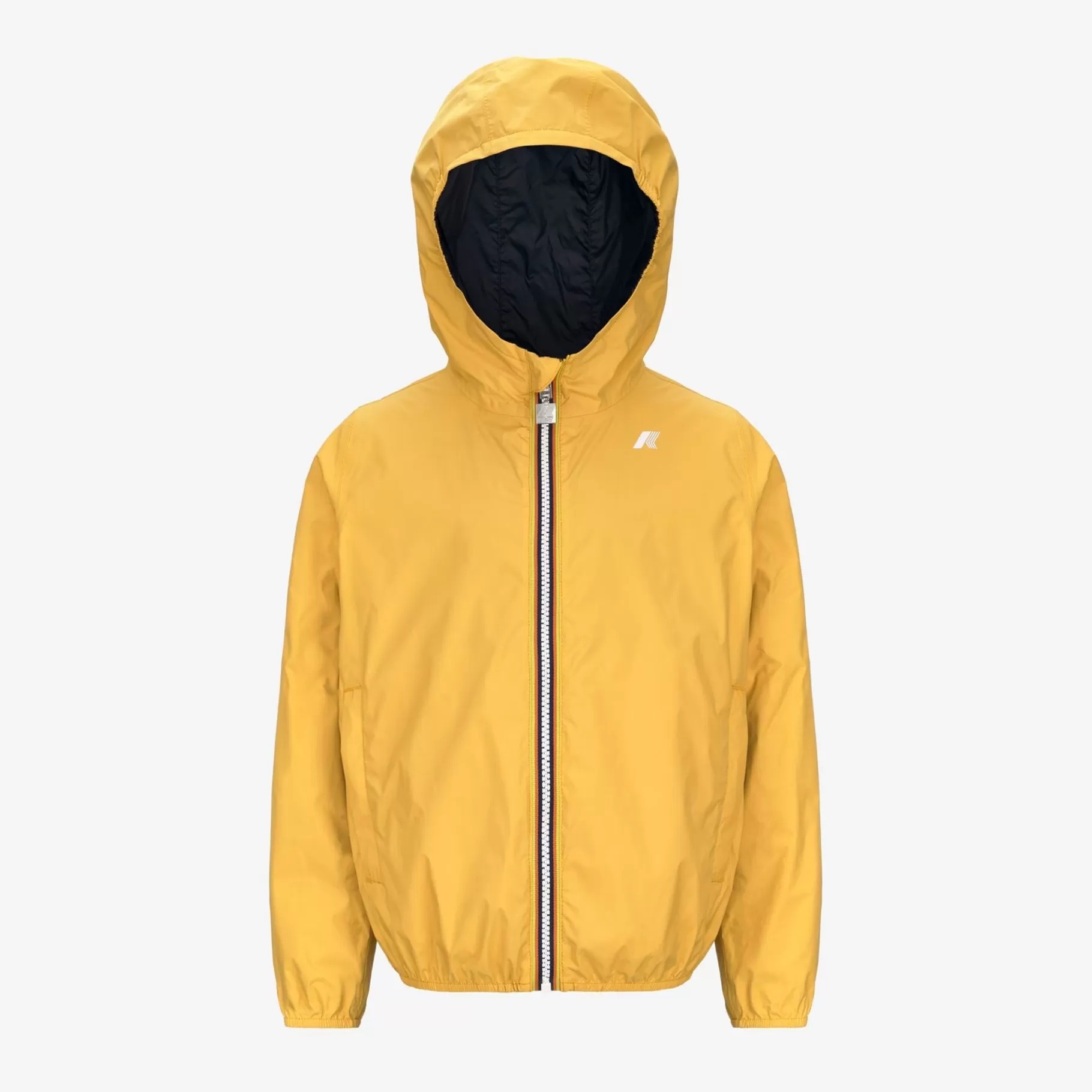 Short Jackets*K-WAY P. Jake Plus.2 Reversible - Jackets - Short - Boy - Yellow Mimosa-Blue Depth