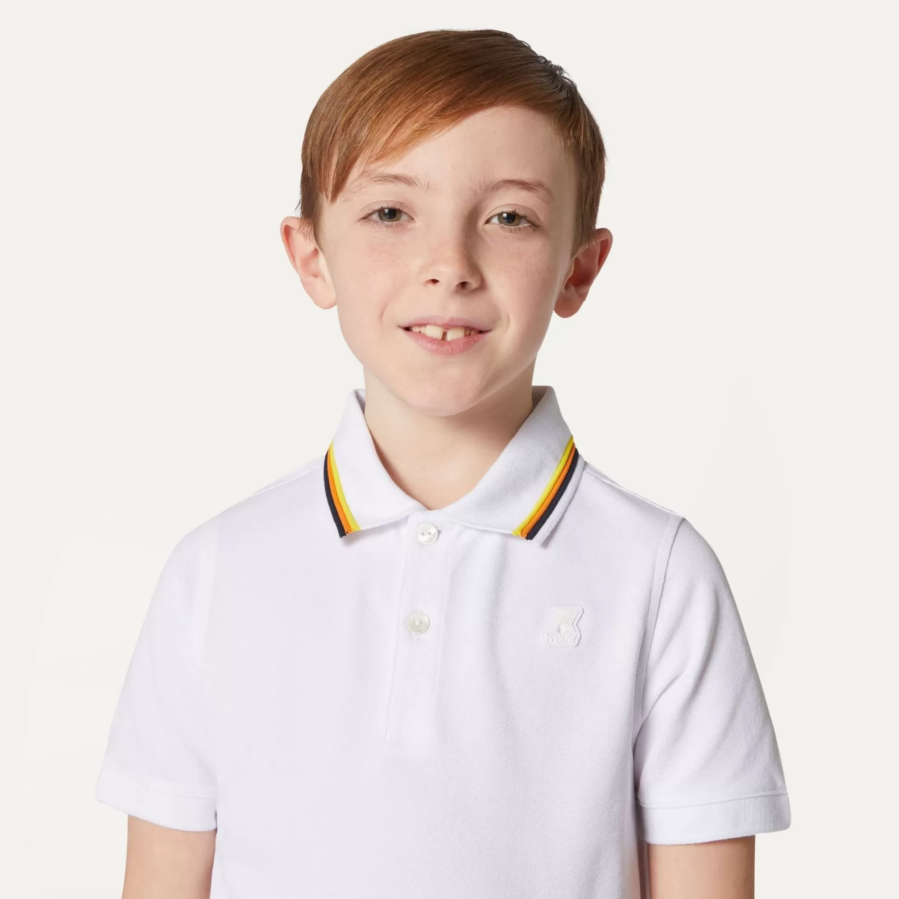 Polo Shirts*K-WAY P. Jude Stripes - Polo Shirts - Polo - Boy - White