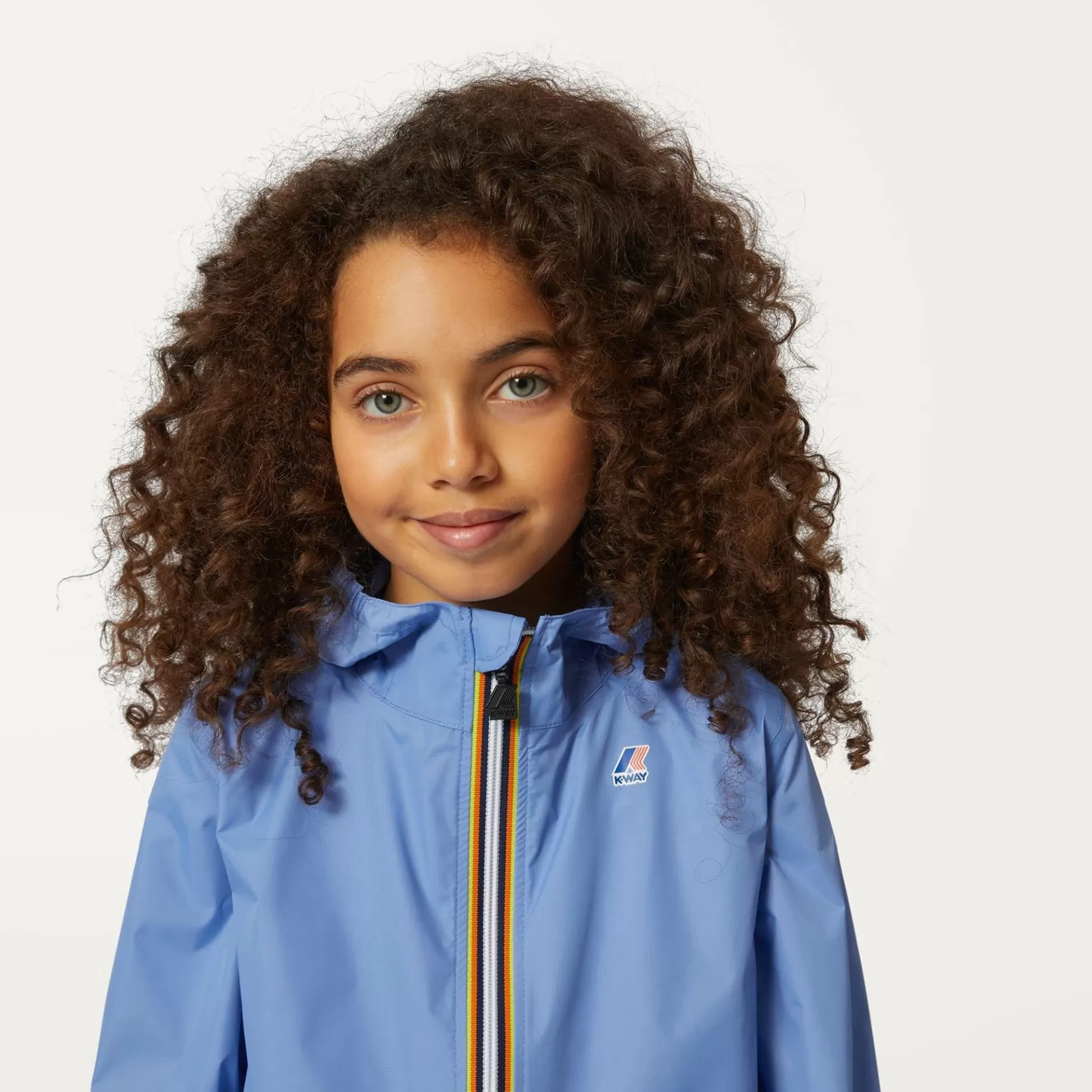 Coats And Long Jackets*K-WAY P. Le Vrai 3.0 Claude - Jackets - Mid - Kid Unisex - Azure Dk