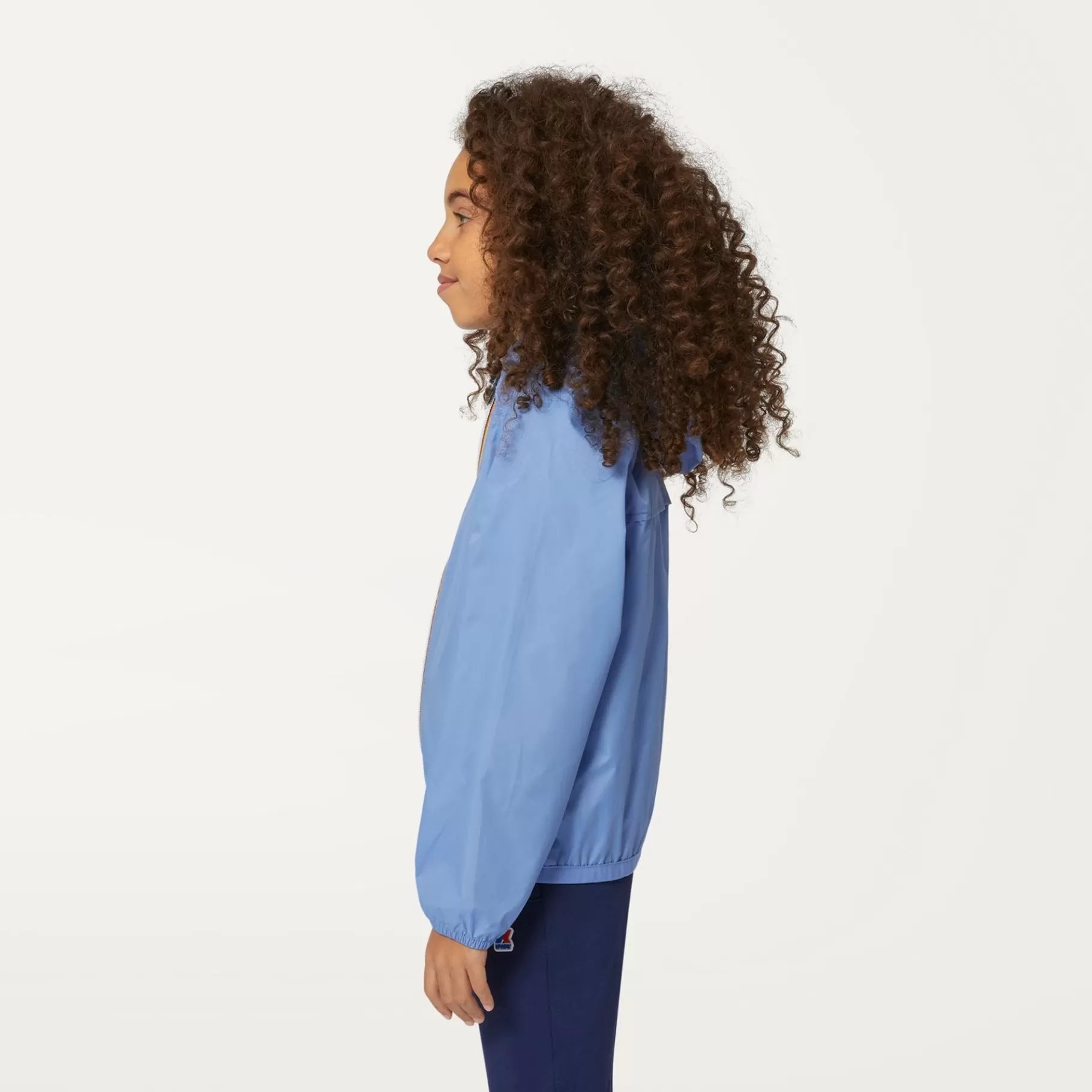 Coats And Long Jackets*K-WAY P. Le Vrai 3.0 Claude - Jackets - Mid - Kid Unisex - Azure Dk
