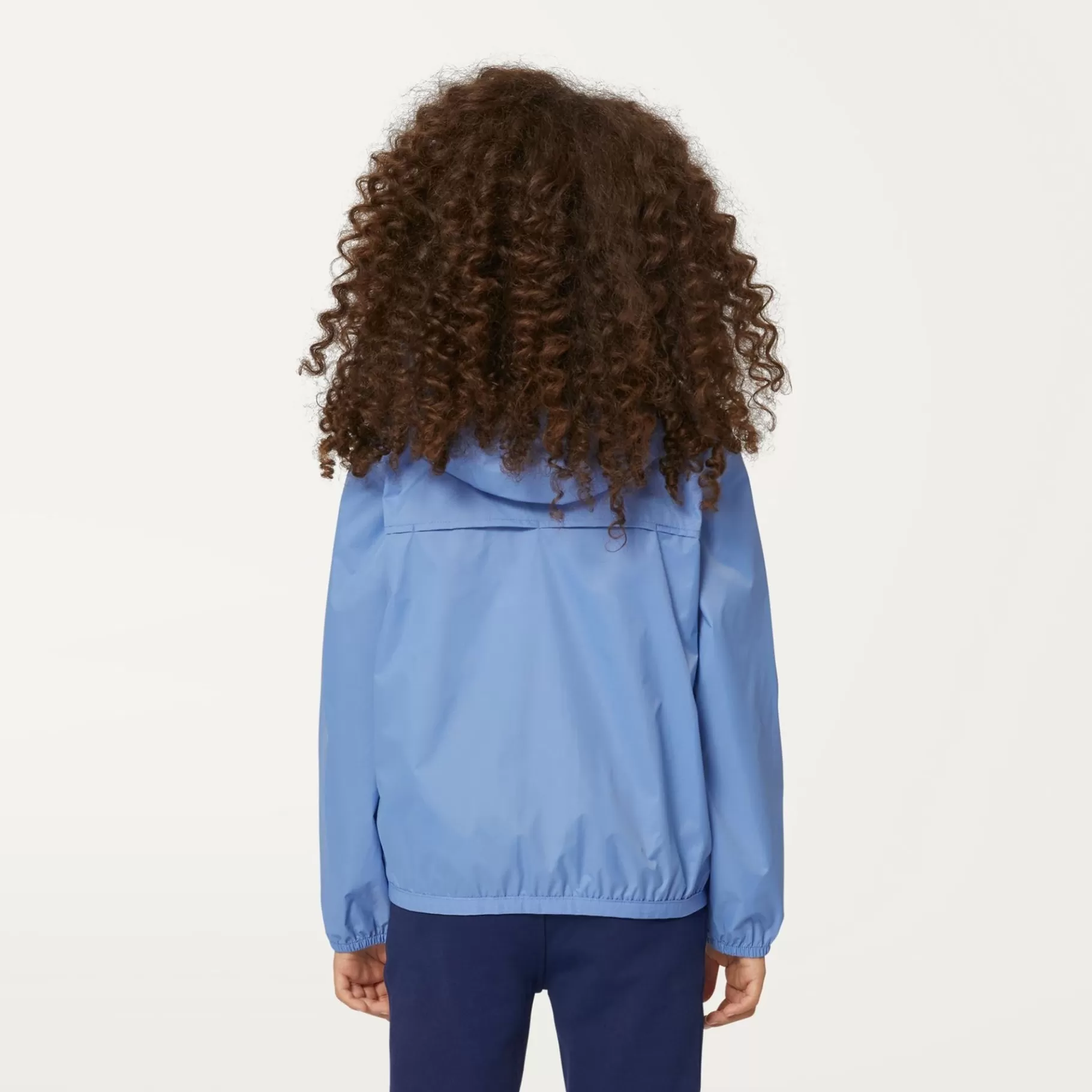 Coats And Long Jackets*K-WAY P. Le Vrai 3.0 Claude - Jackets - Mid - Kid Unisex - Azure Dk