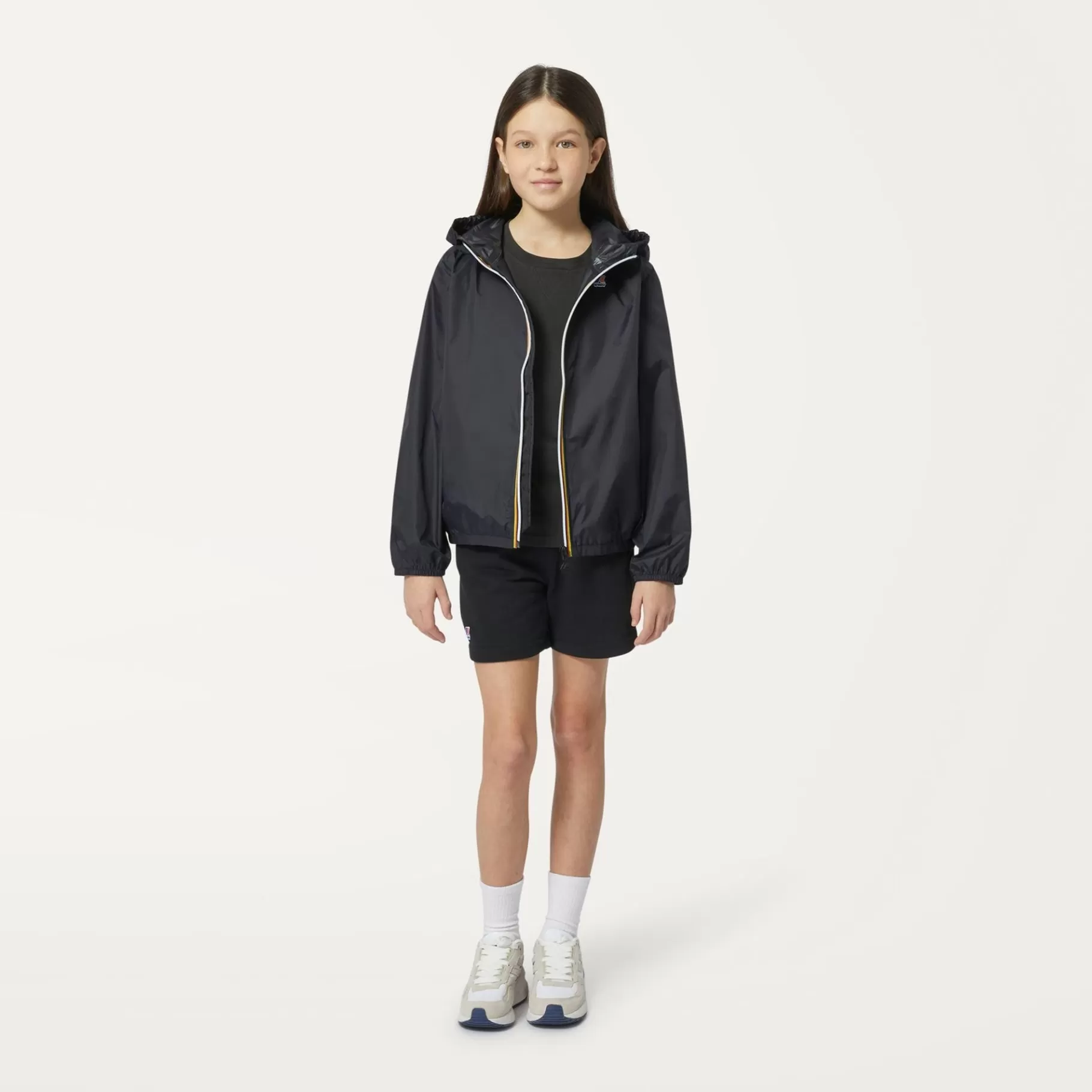 Le Vrai Classic*K-WAY P. Le Vrai 3.0 Claude - Jackets - Mid - Kid Unisex - Black Pure