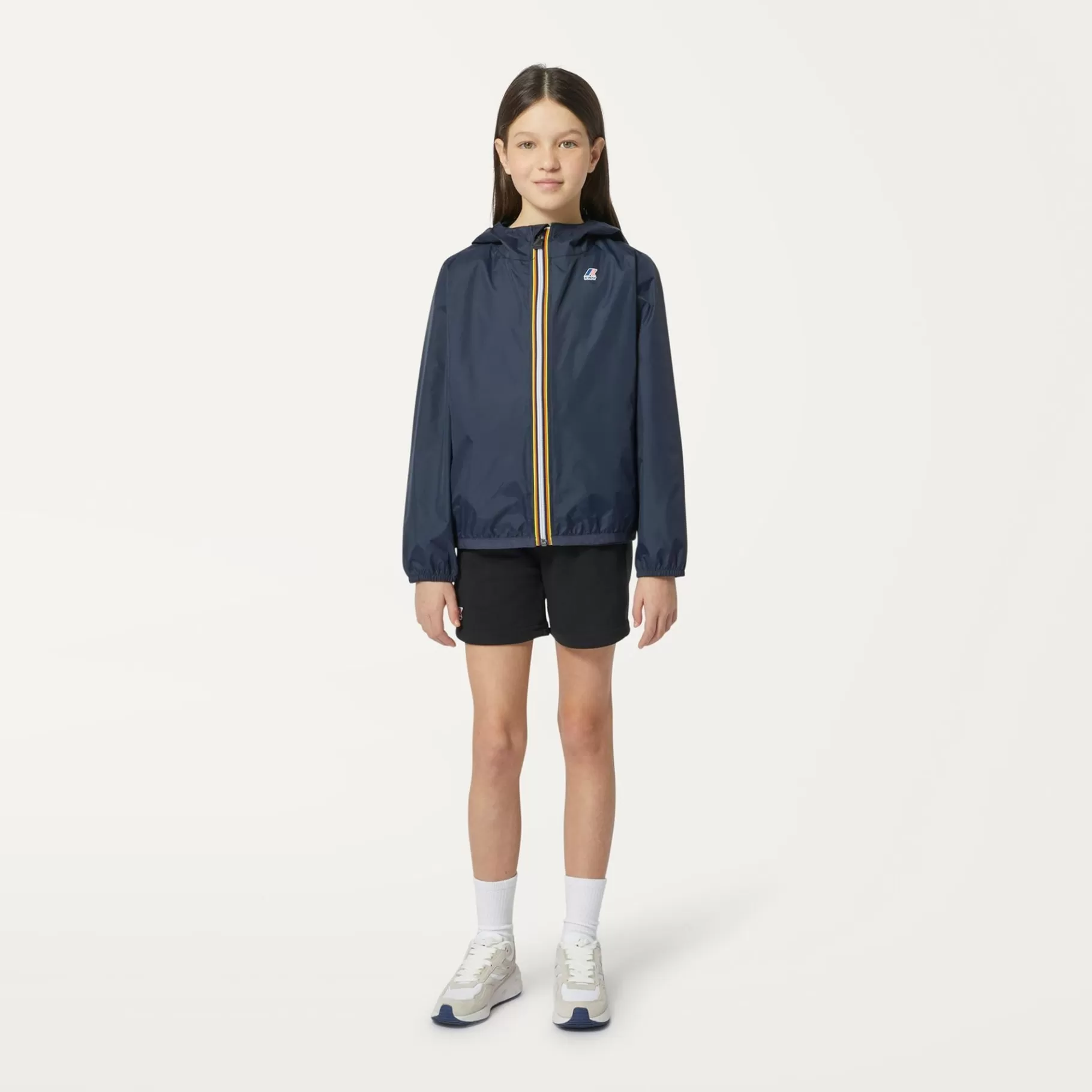 Coats And Long Jackets*K-WAY P. Le Vrai 3.0 Claude - Jackets - Mid - Kid Unisex - Blue Depth