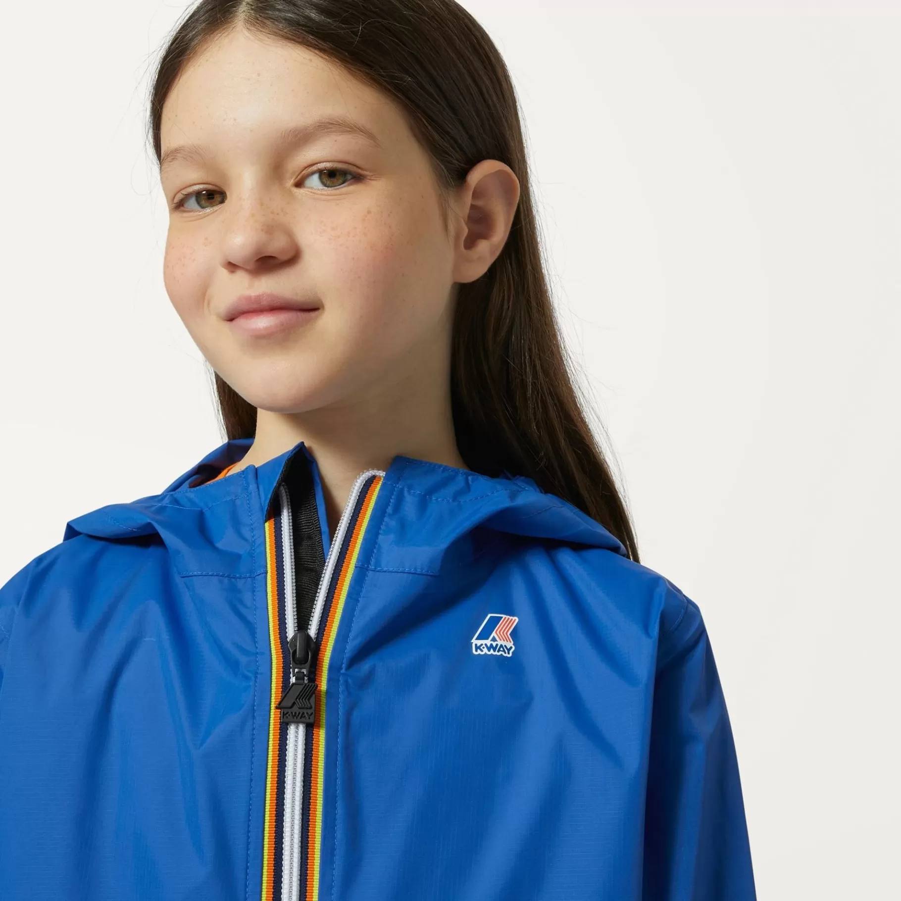 Le Vrai Classic*K-WAY P. Le Vrai 3.0 Claude - Jackets - Mid - Kid Unisex - Blue Royal Marine
