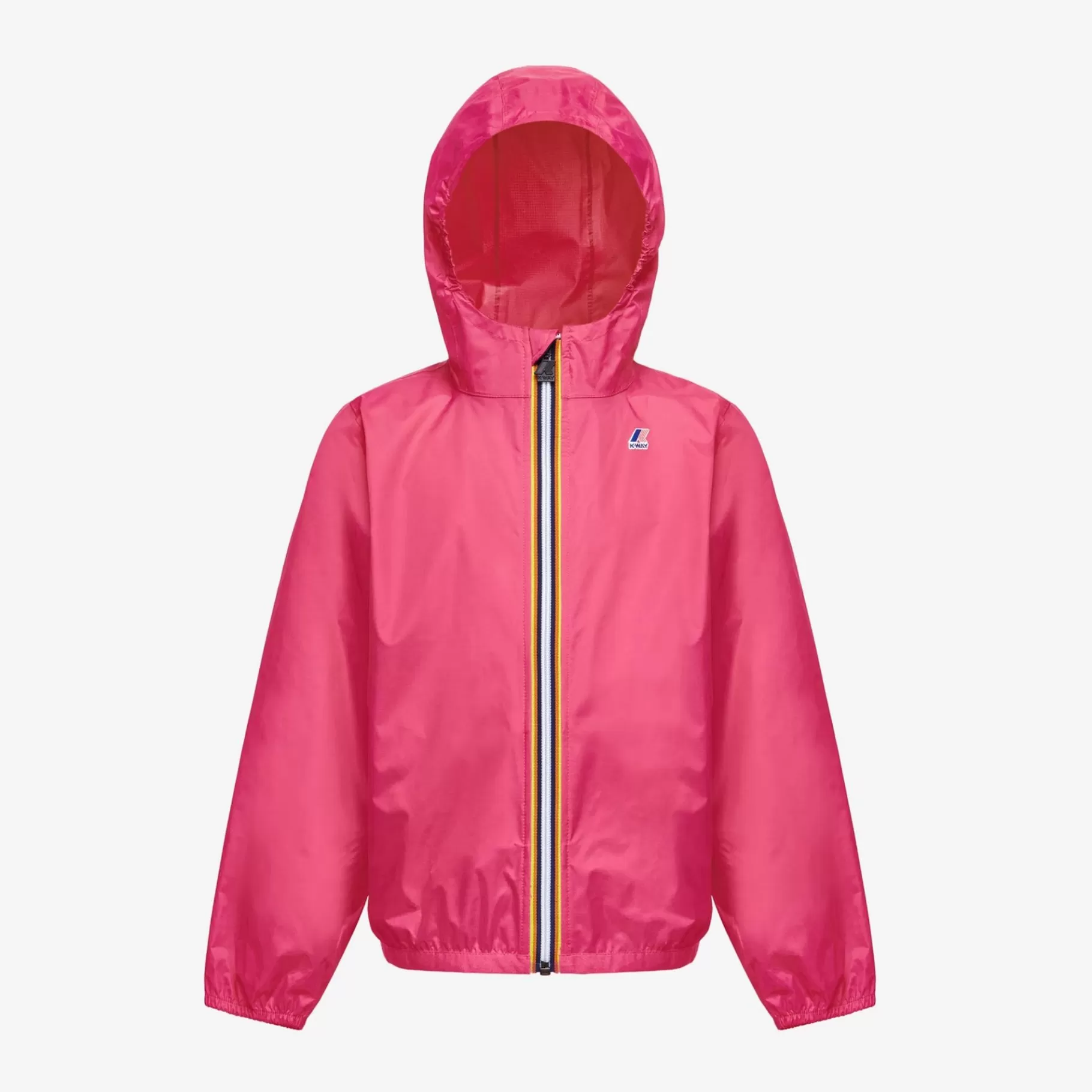 Coats And Long Jackets*K-WAY P. Le Vrai 3.0 Claude - Jackets - Mid - Kid Unisex - Fuchsia Magenta