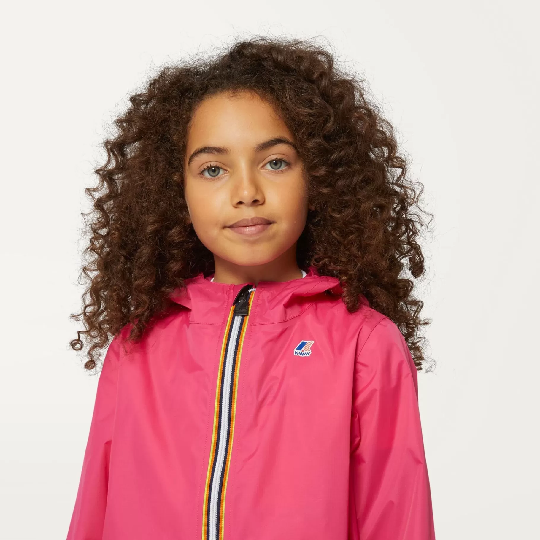 Le Vrai Classic*K-WAY P. Le Vrai 3.0 Claude - Jackets - Mid - Kid Unisex - Fuchsia Magenta