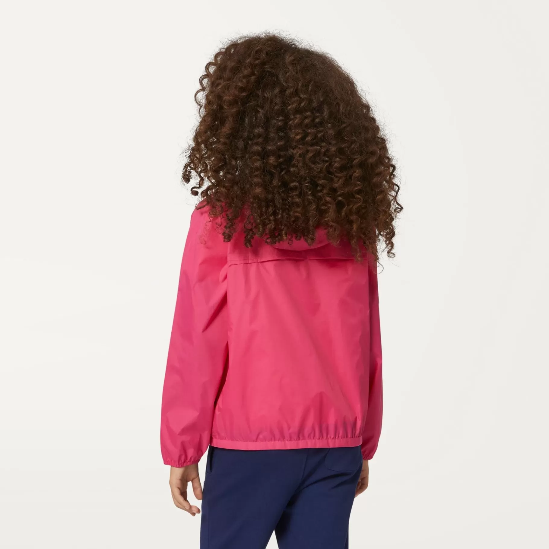 Le Vrai Classic*K-WAY P. Le Vrai 3.0 Claude - Jackets - Mid - Kid Unisex - Fuchsia Magenta