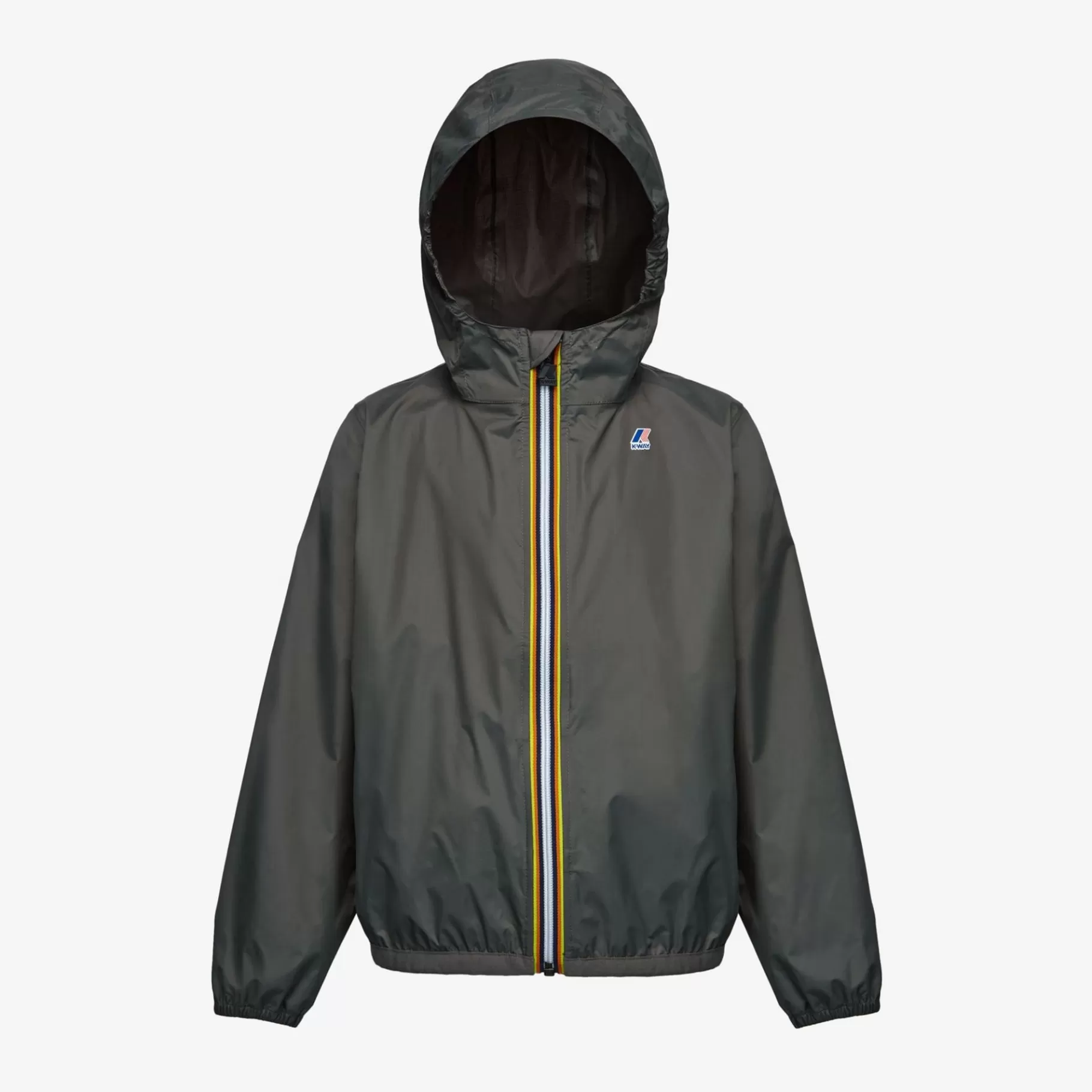 Coats And Long Jackets*K-WAY P. Le Vrai 3.0 Claude - Jackets - Mid - Kid Unisex - Green Blackish