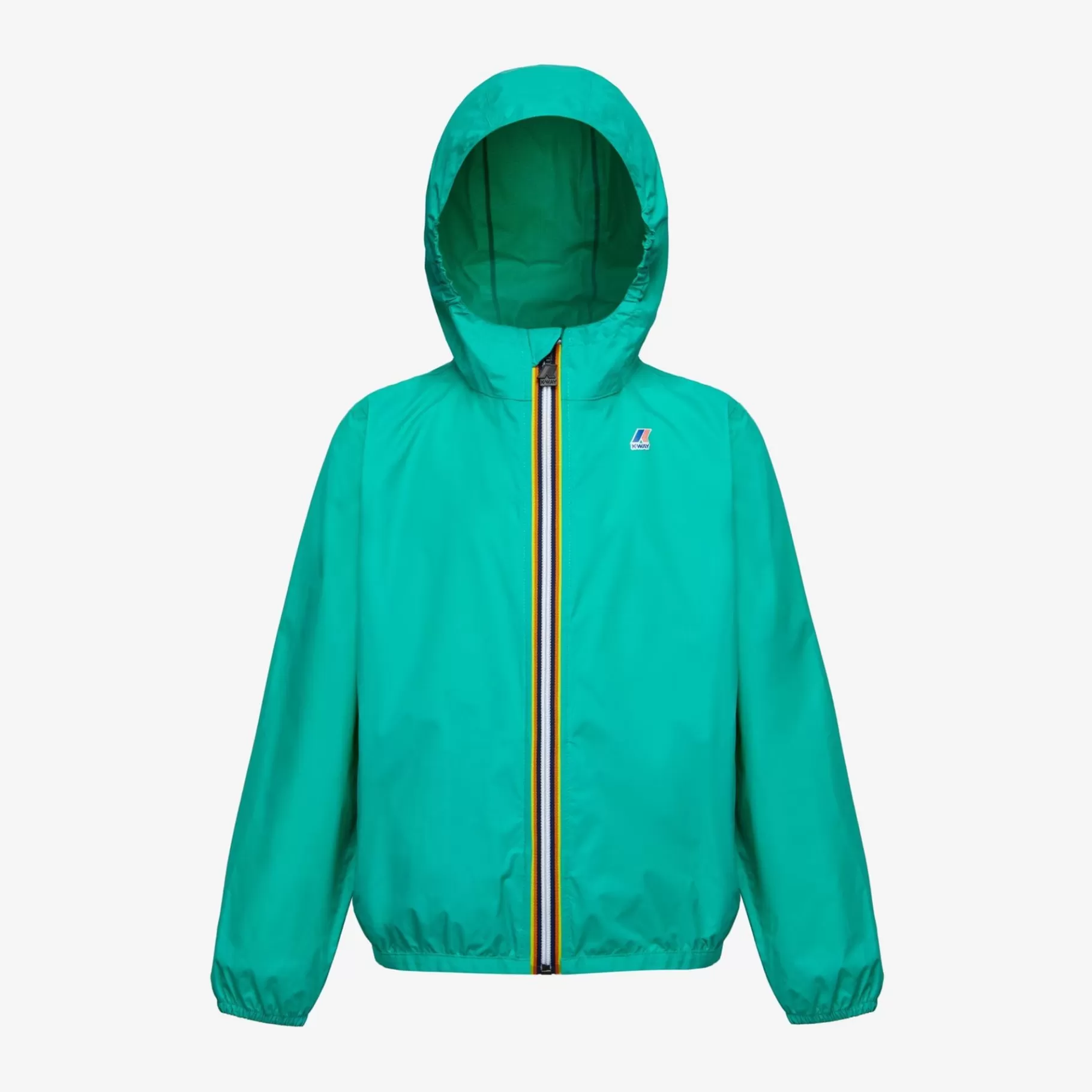 Coats And Long Jackets*K-WAY P. Le Vrai 3.0 Claude - Jackets - Mid - Kid Unisex - Green Marine