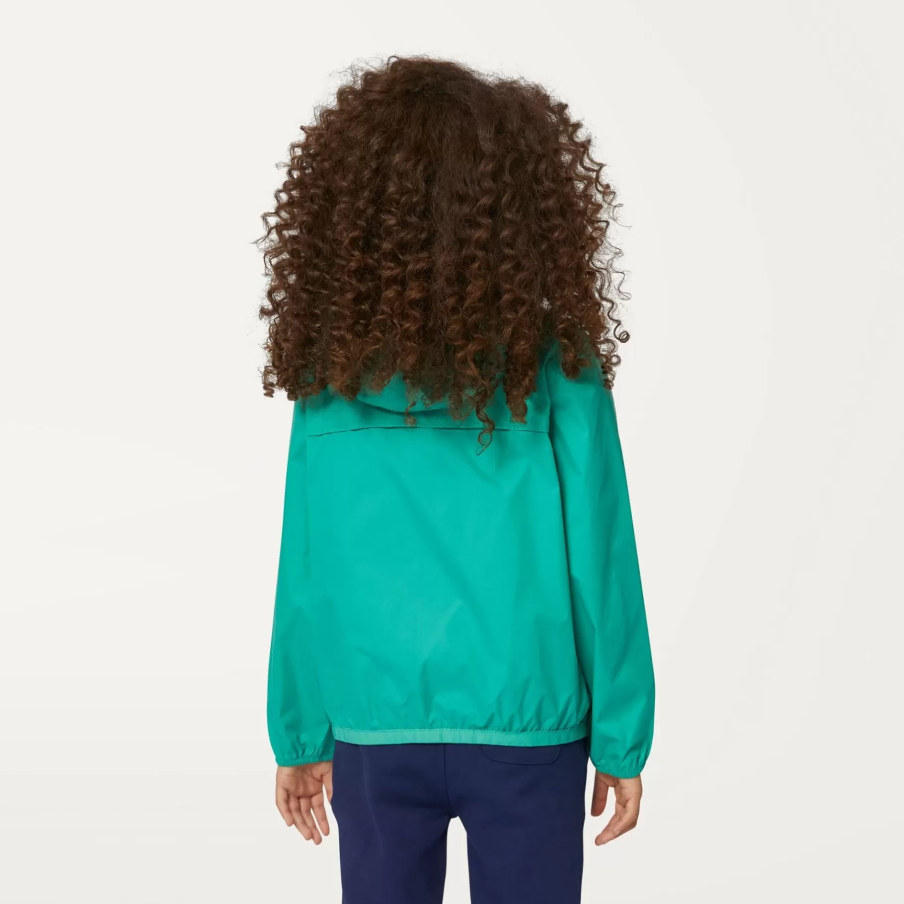 Coats And Long Jackets*K-WAY P. Le Vrai 3.0 Claude - Jackets - Mid - Kid Unisex - Green Marine