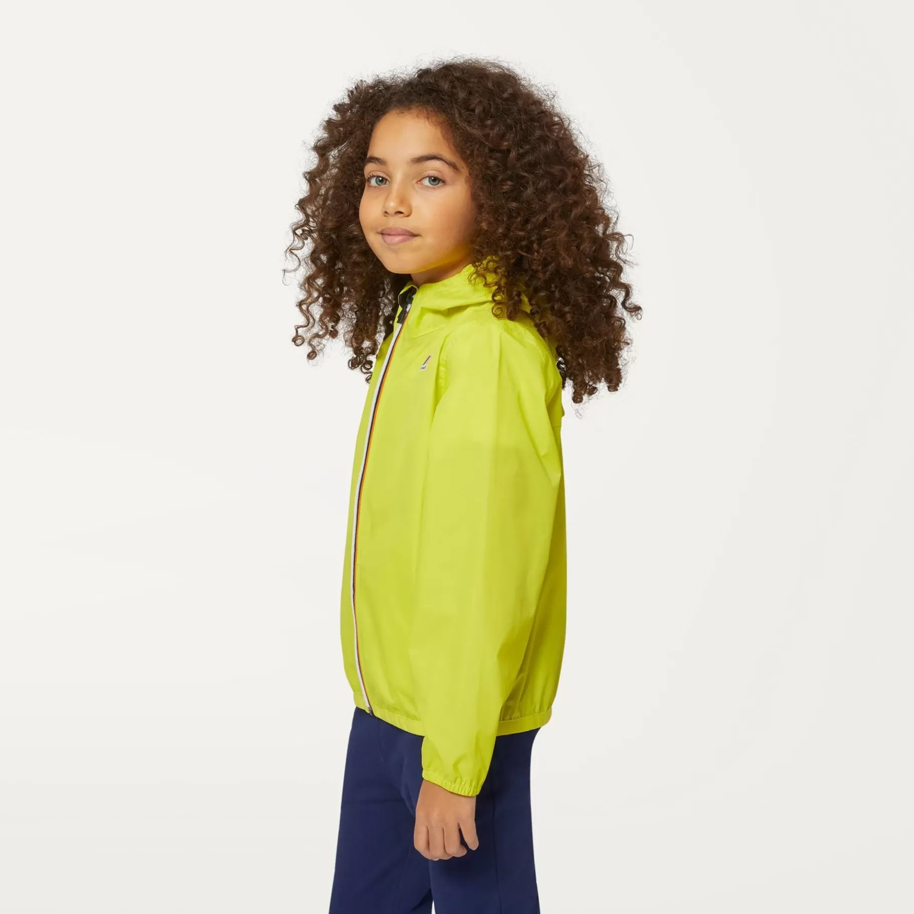 Coats And Long Jackets*K-WAY P. Le Vrai 3.0 Claude - Jackets - Mid - Kid Unisex - Green Sulphur