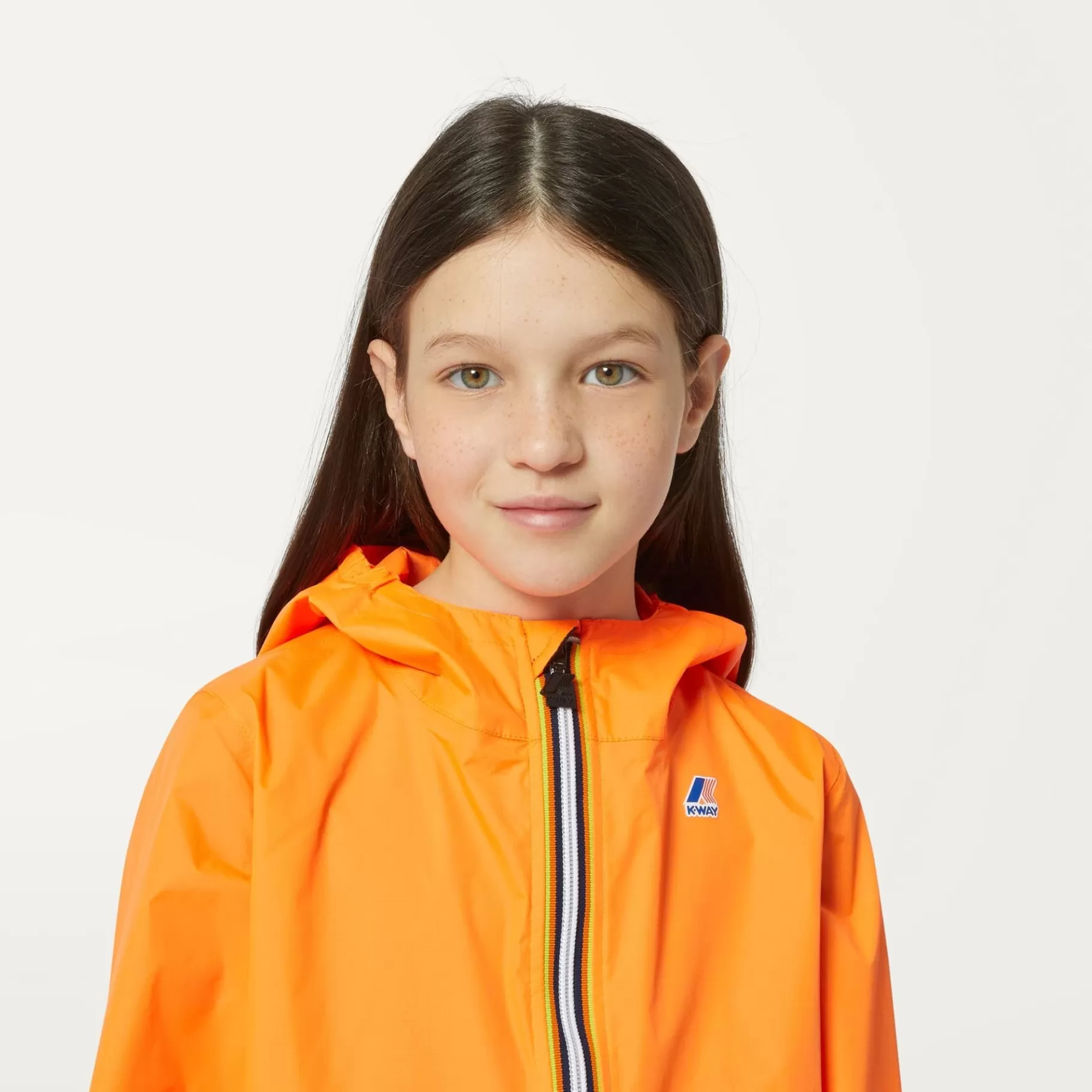Le Vrai Classic*K-WAY P. Le Vrai 3.0 Claude - Jackets - Mid - Kid Unisex - Orange Lt