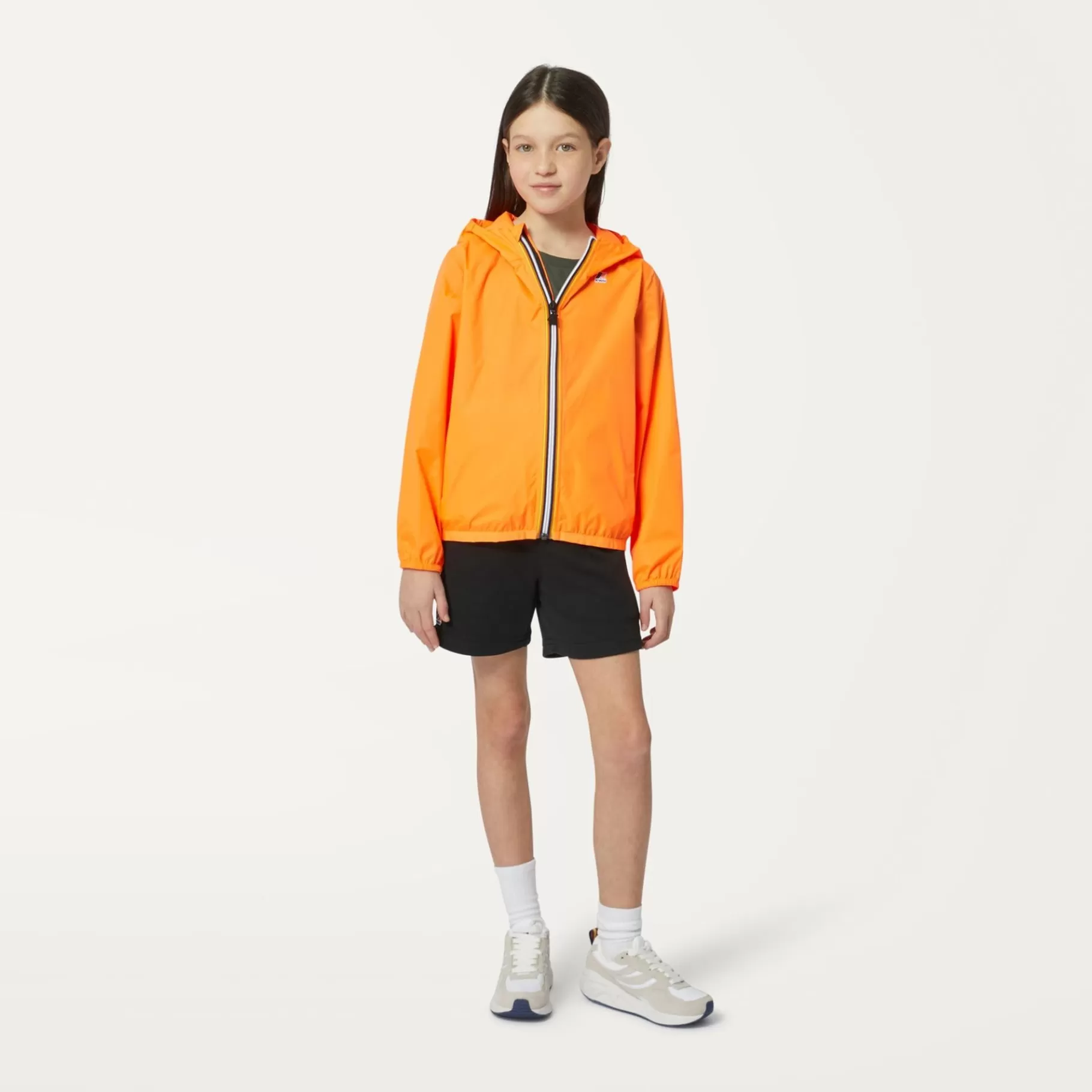 Le Vrai Classic*K-WAY P. Le Vrai 3.0 Claude - Jackets - Mid - Kid Unisex - Orange Lt