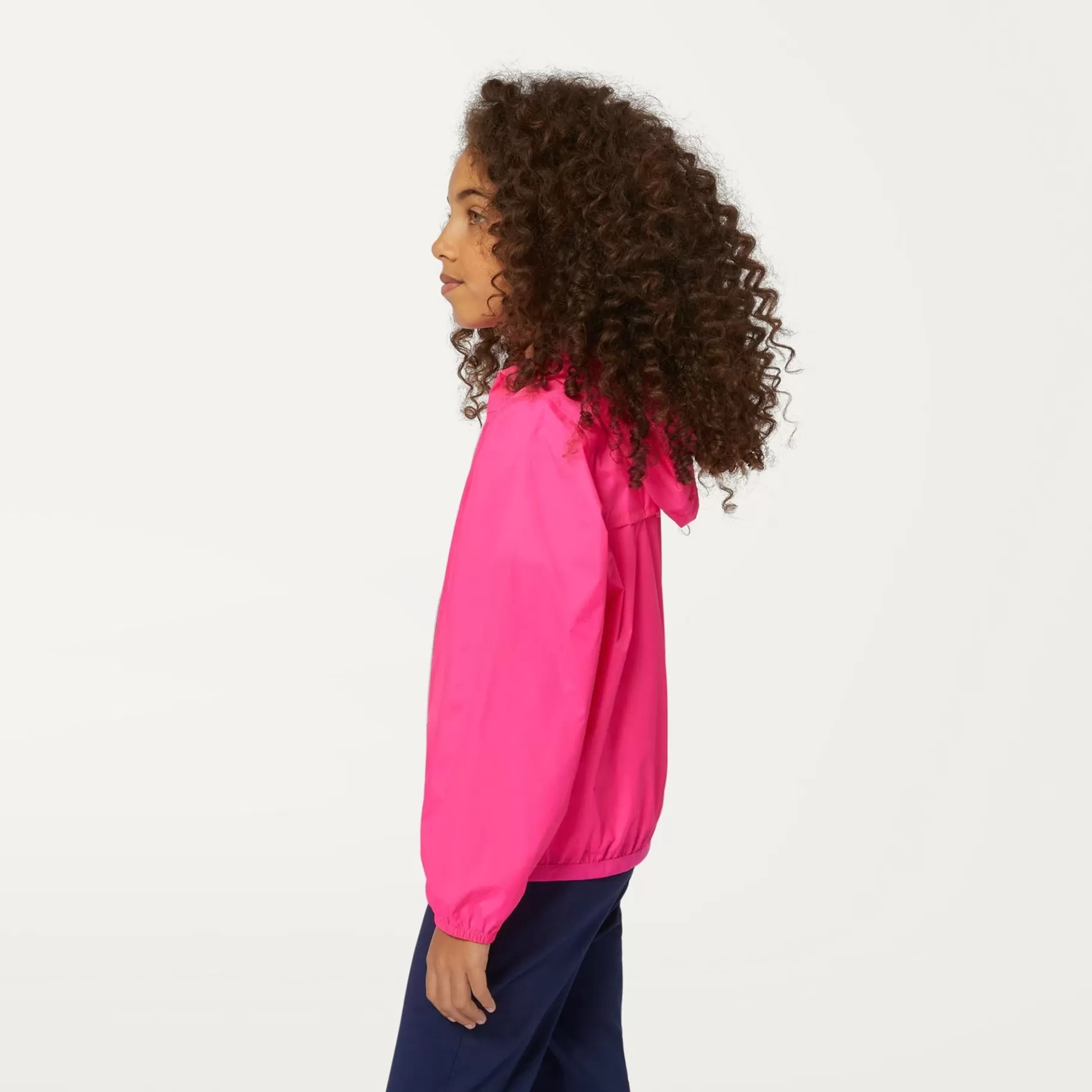 Coats And Long Jackets*K-WAY P. Le Vrai 3.0 Claude - Jackets - Mid - Kid Unisex - Pink Intense