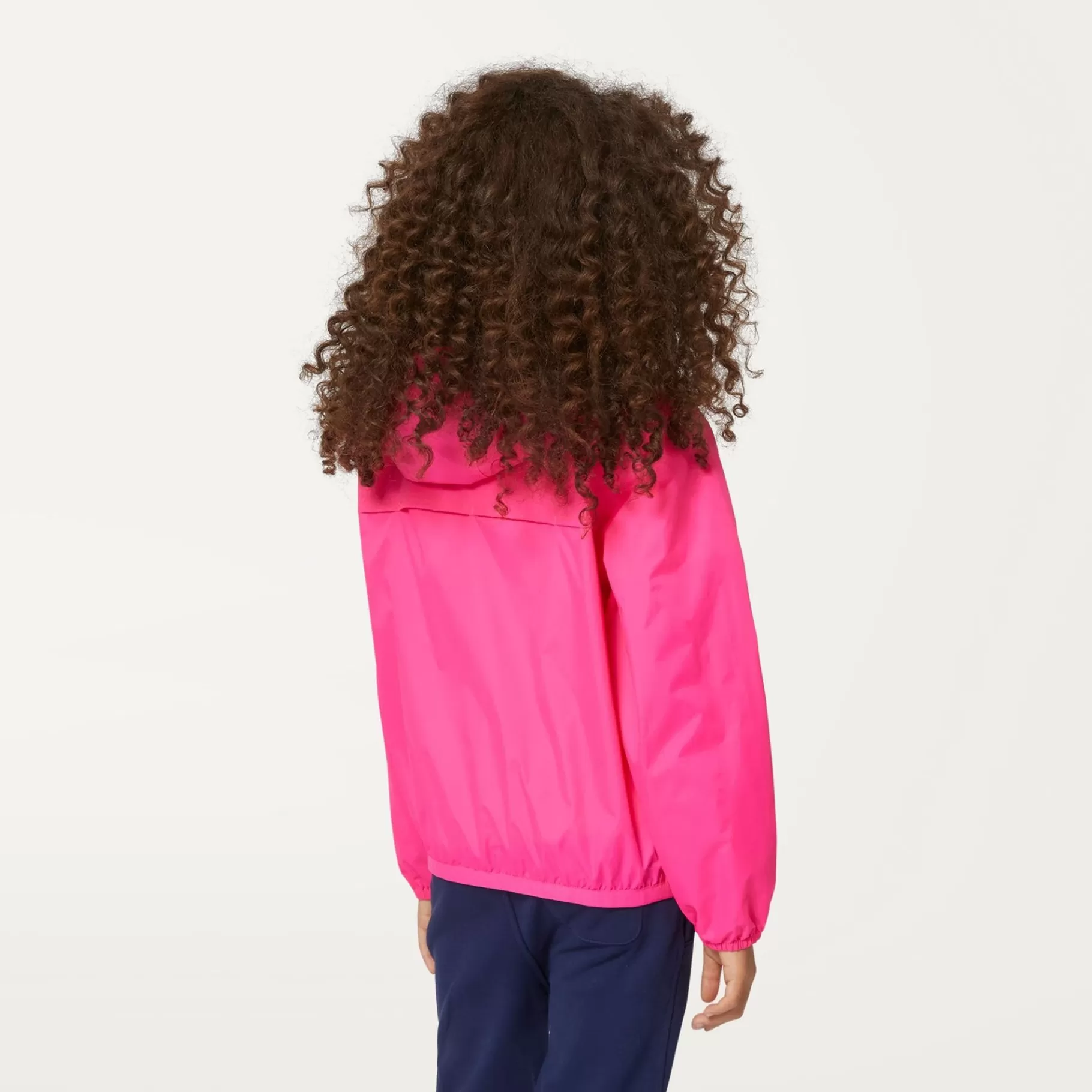 Coats And Long Jackets*K-WAY P. Le Vrai 3.0 Claude - Jackets - Mid - Kid Unisex - Pink Intense