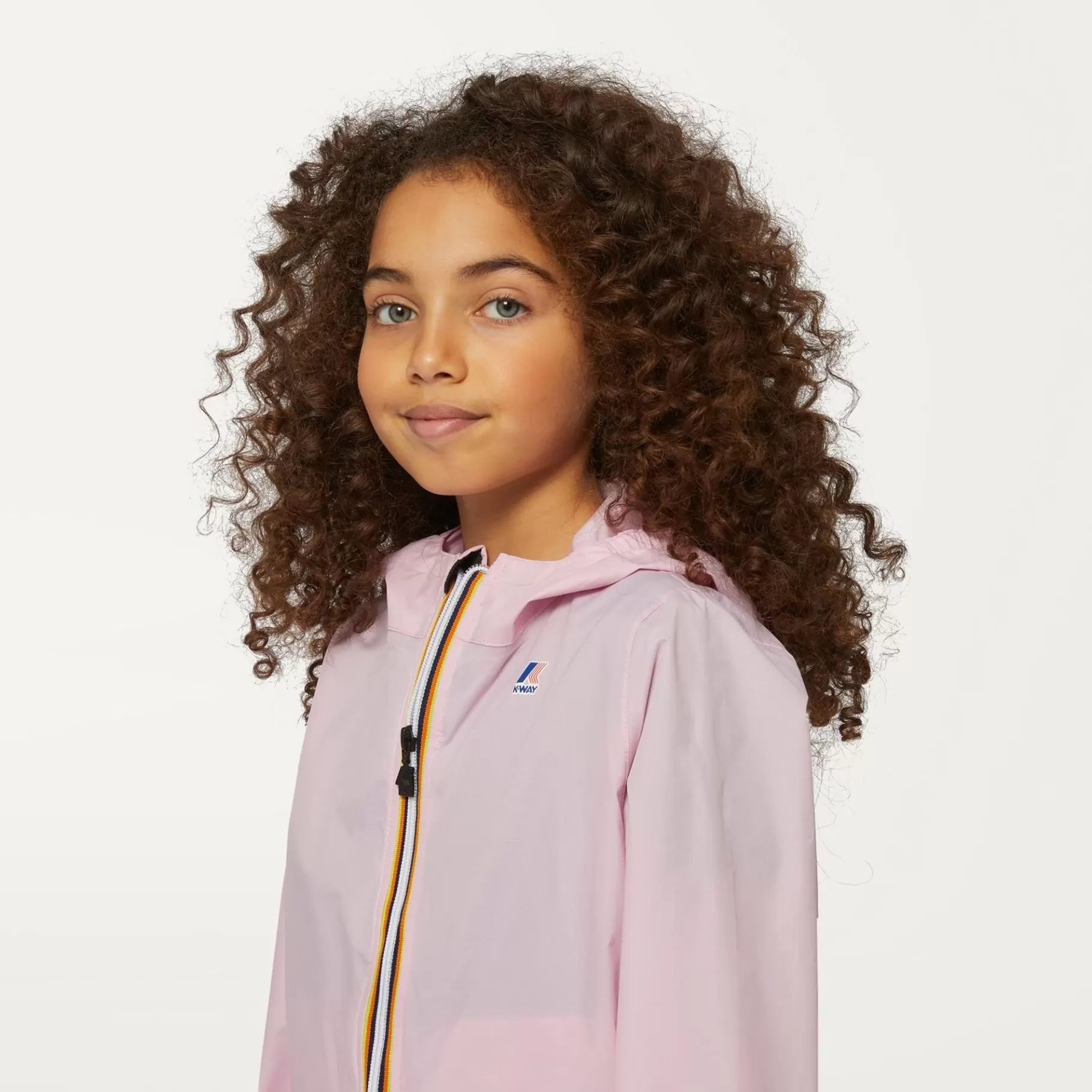 Coats And Long Jackets*K-WAY P. Le Vrai 3.0 Claude - Jackets - Mid - Kid Unisex - Pink Lavender