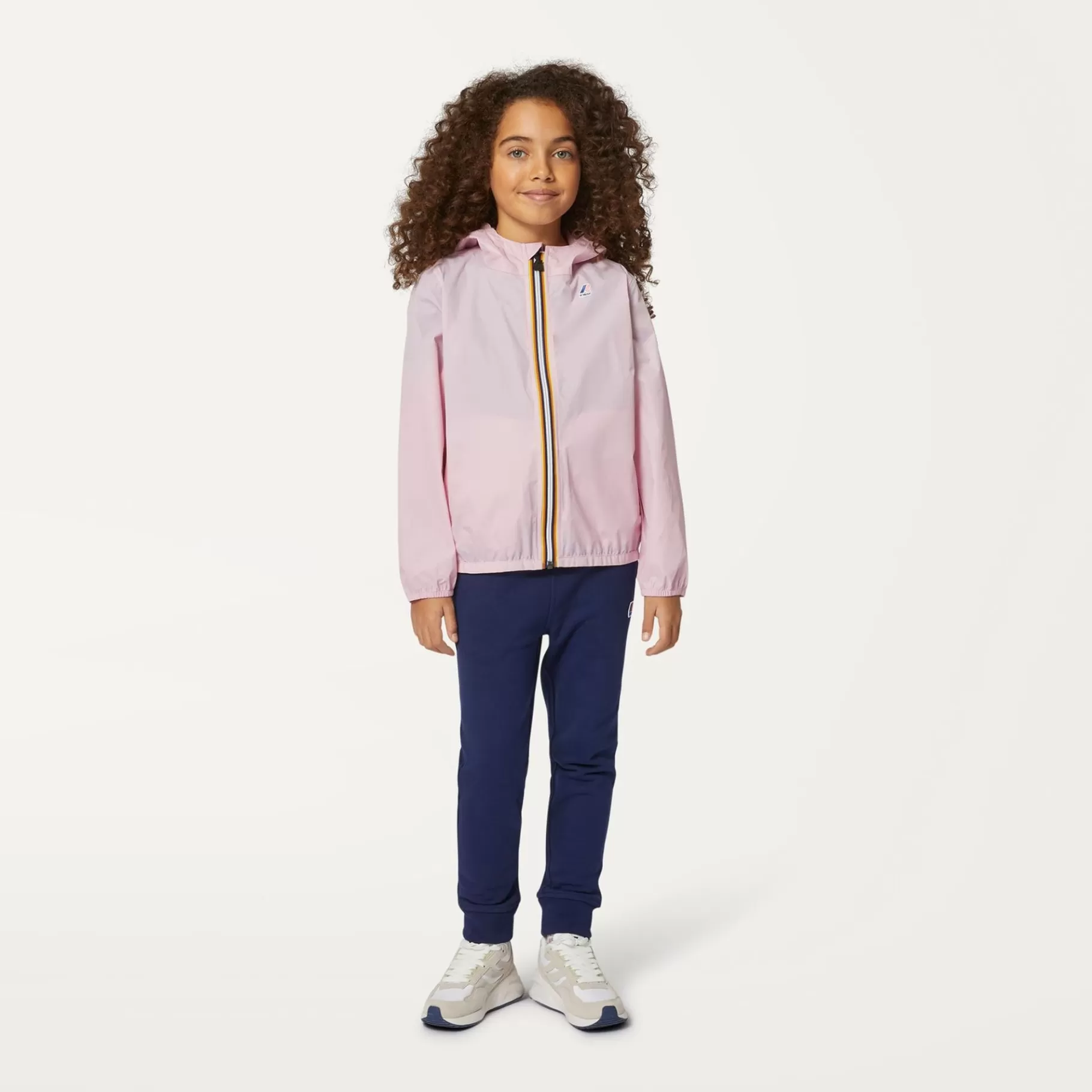 Coats And Long Jackets*K-WAY P. Le Vrai 3.0 Claude - Jackets - Mid - Kid Unisex - Pink Lavender