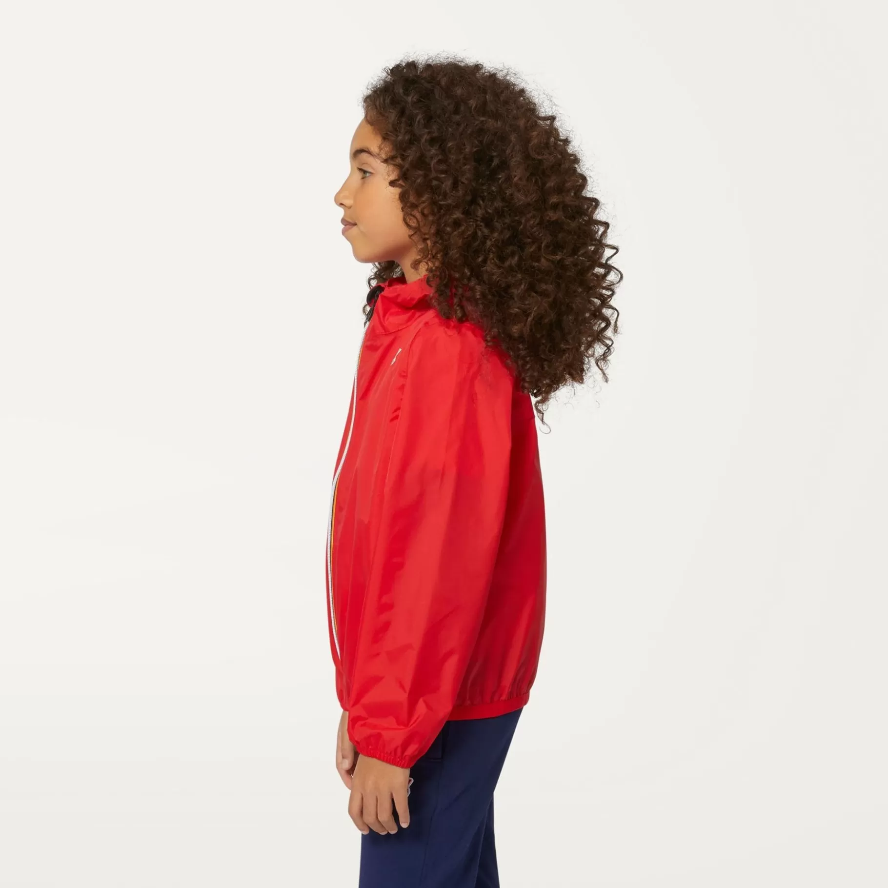 Coats And Long Jackets*K-WAY P. Le Vrai 3.0 Claude - Jackets - Mid - Kid Unisex - Red