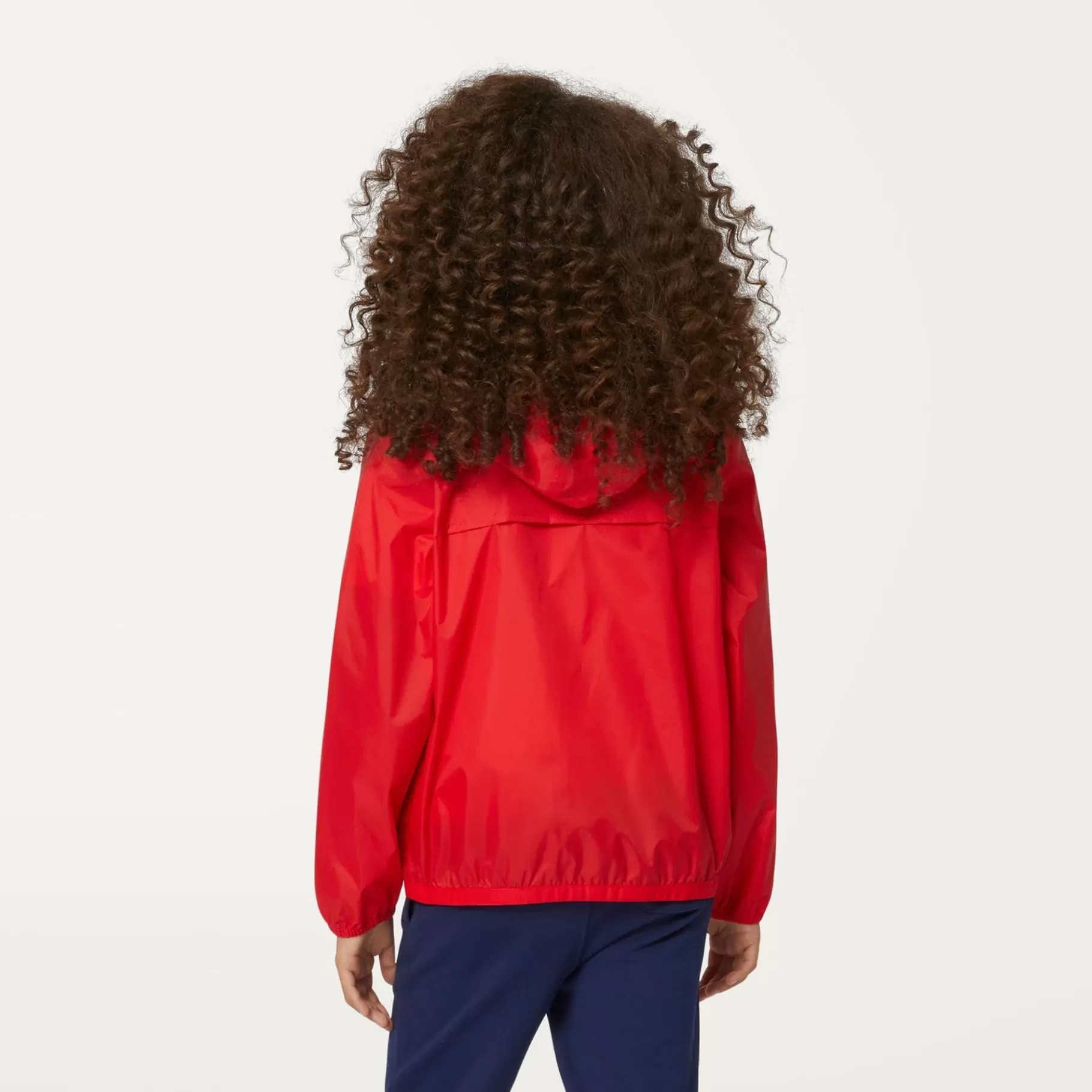 Coats And Long Jackets*K-WAY P. Le Vrai 3.0 Claude - Jackets - Mid - Kid Unisex - Red
