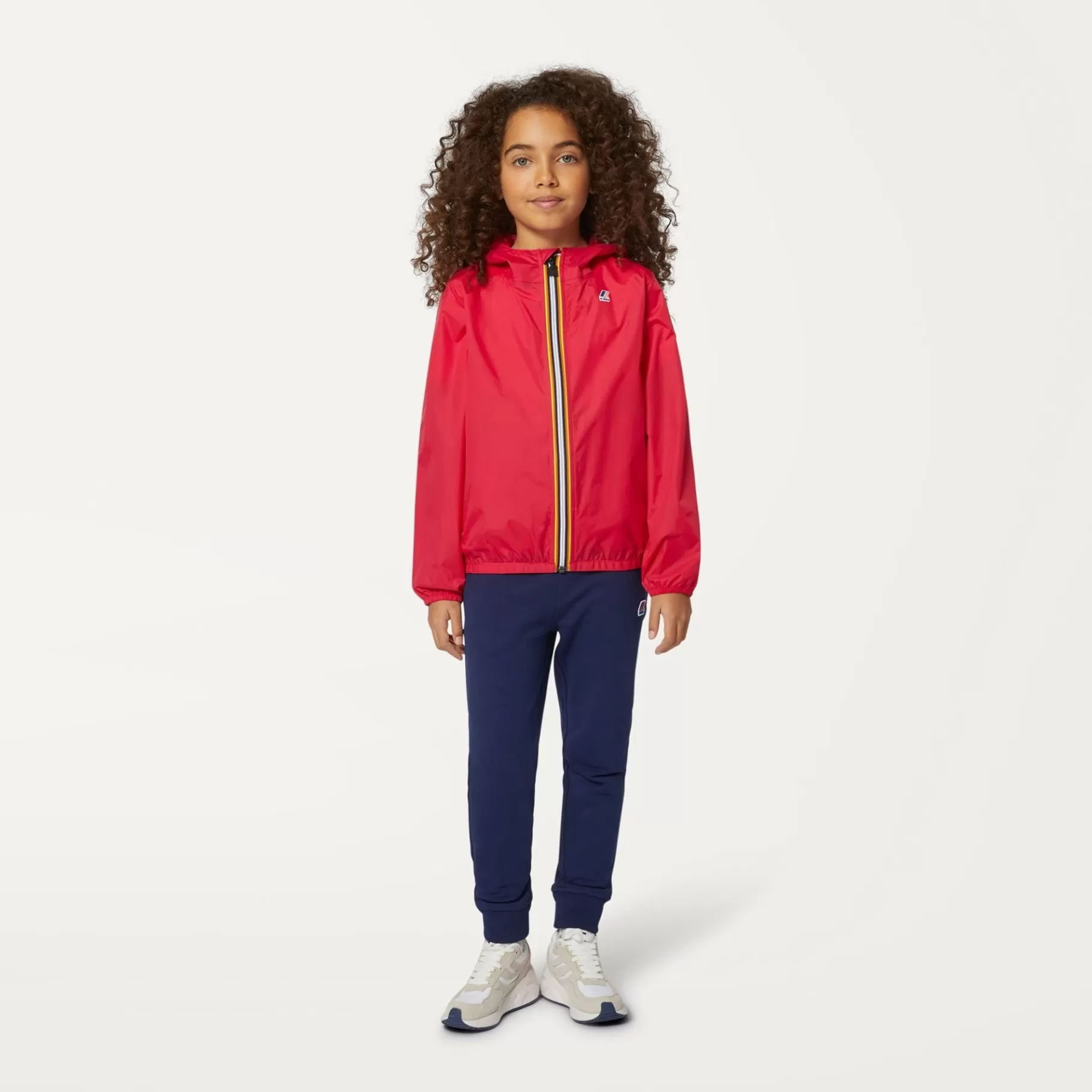 Coats And Long Jackets*K-WAY P. Le Vrai 3.0 Claude - Jackets - Mid - Kid Unisex - Red Berry