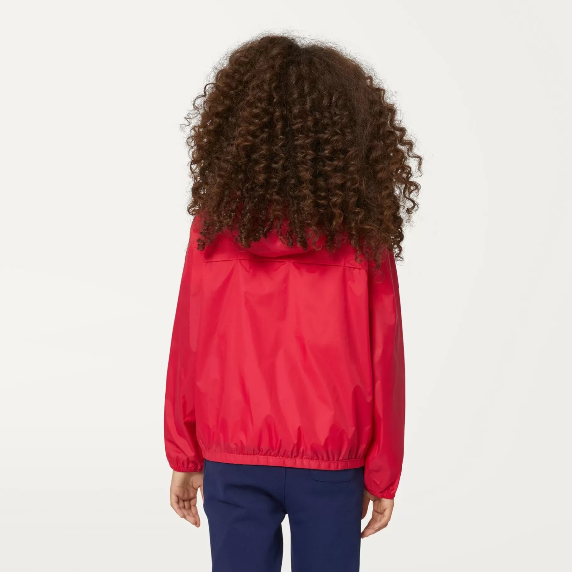 Coats And Long Jackets*K-WAY P. Le Vrai 3.0 Claude - Jackets - Mid - Kid Unisex - Red Berry